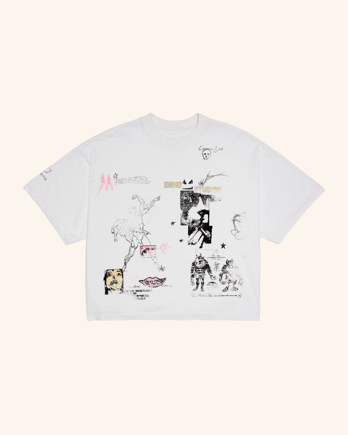 ZINE OVERBOXY HEAVY TEE - OW