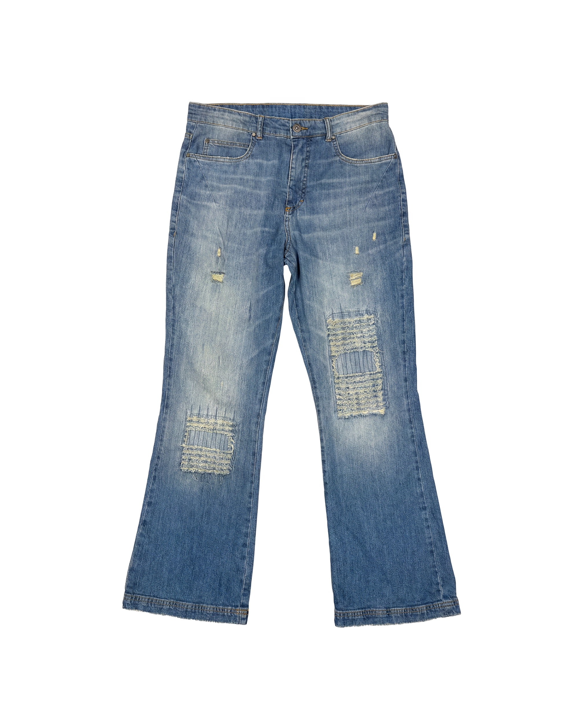 BOOTCUT DENIM PATCH STITCH
