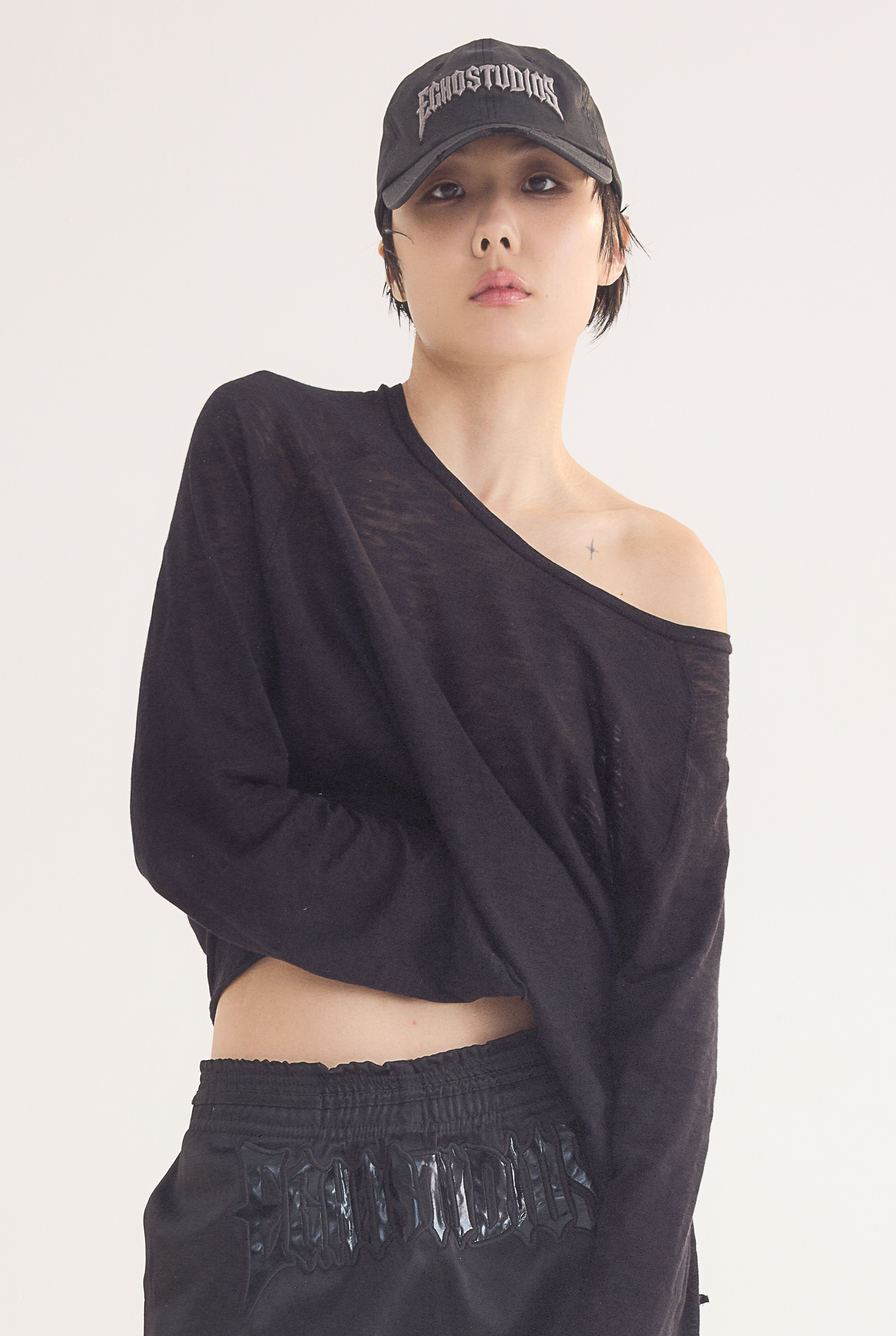 SLUB LONGSLEEVE - BLACK