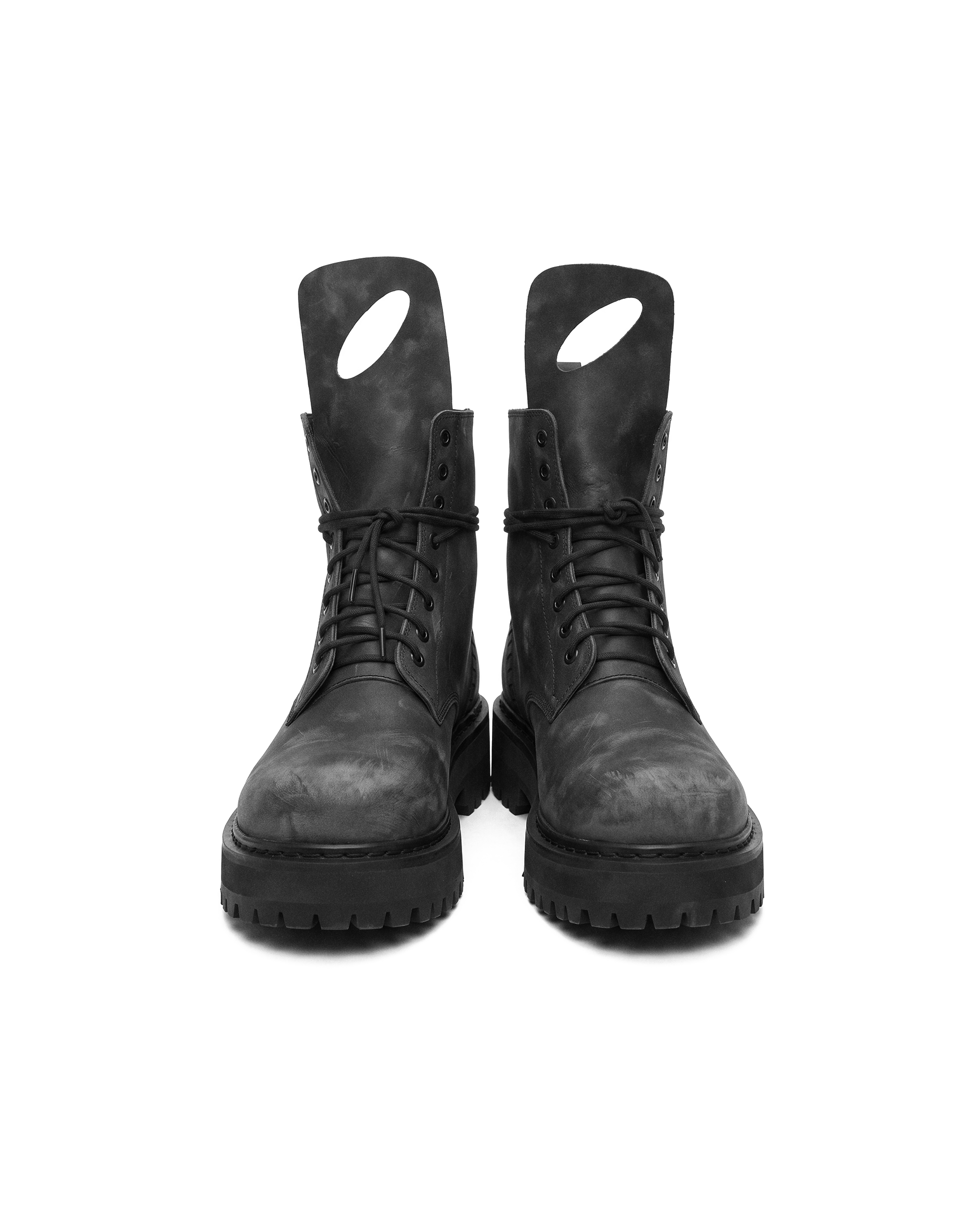 GUERRILLA BOOT - AGED BLACK