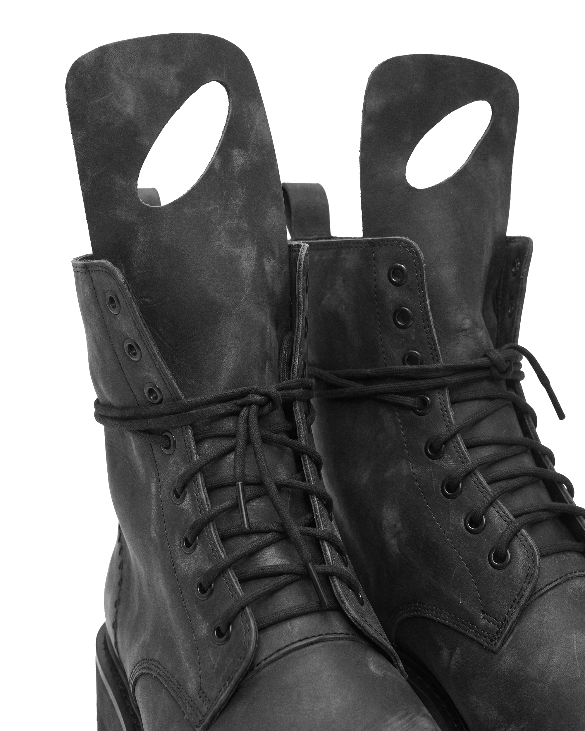 GUERRILLA BOOT - AGED BLACK