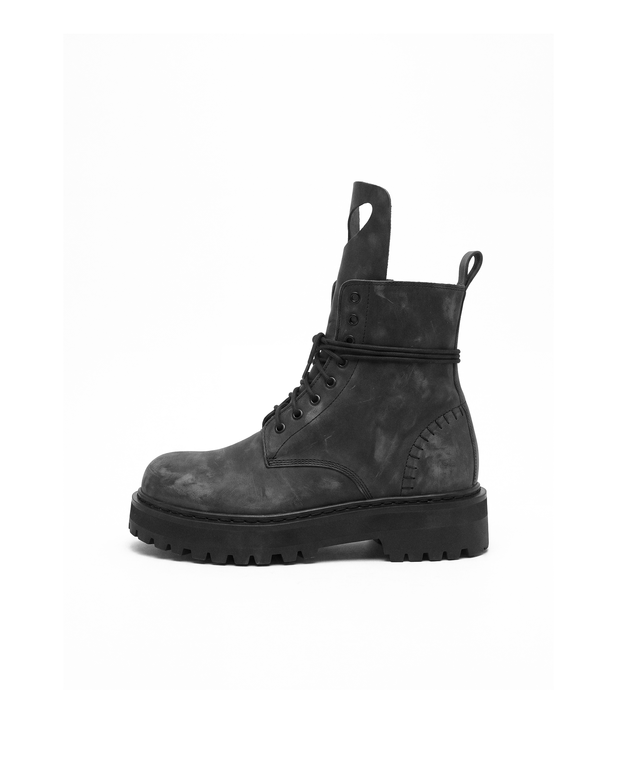 GUERRILLA BOOT - AGED BLACK