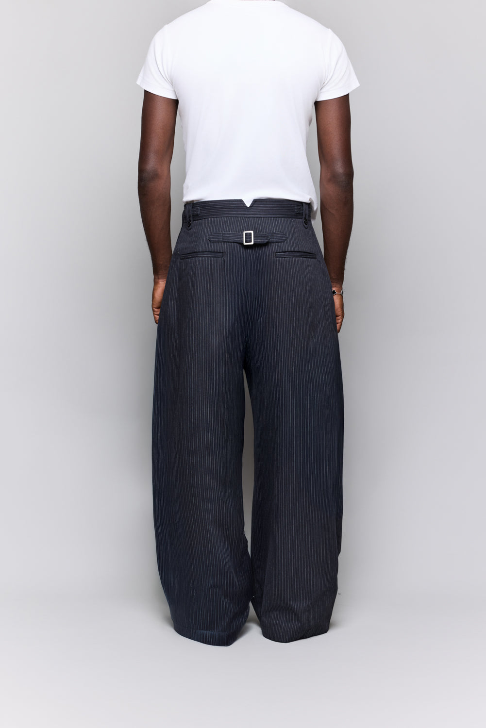 ARMY PINSTRIPE TROUSERS 1950's