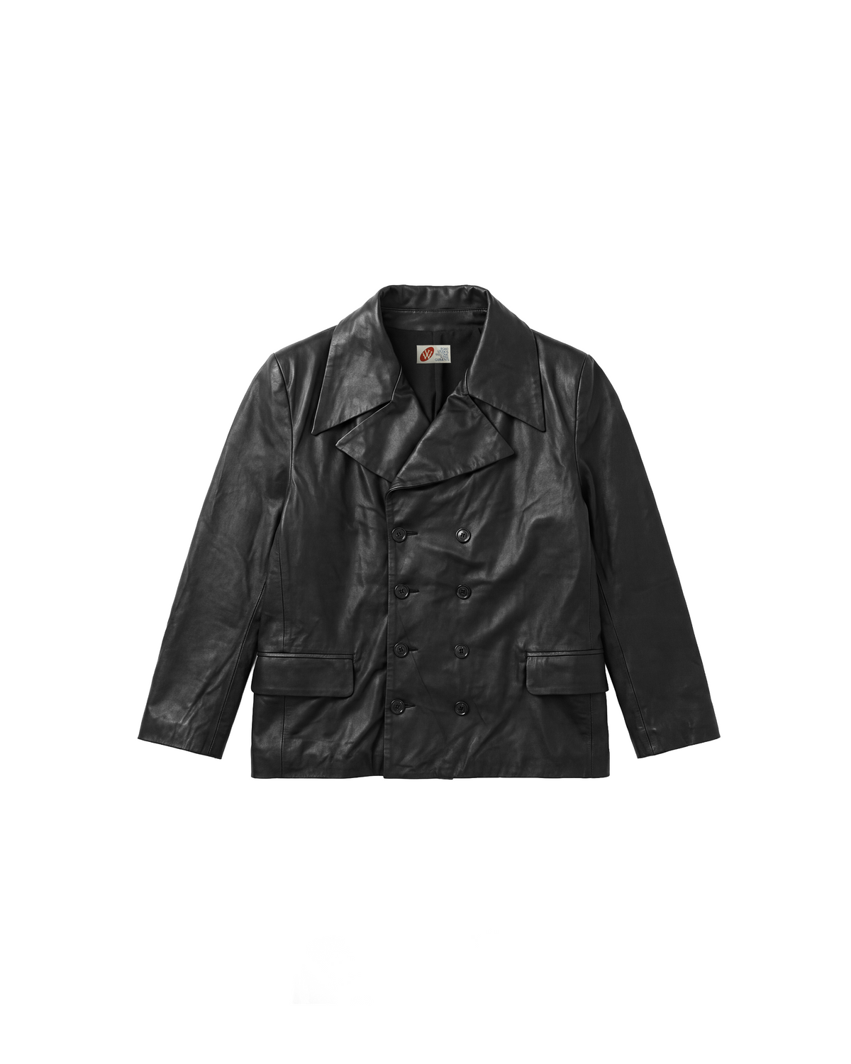 MIDNIGHT LEATHER BLAZER x WSG