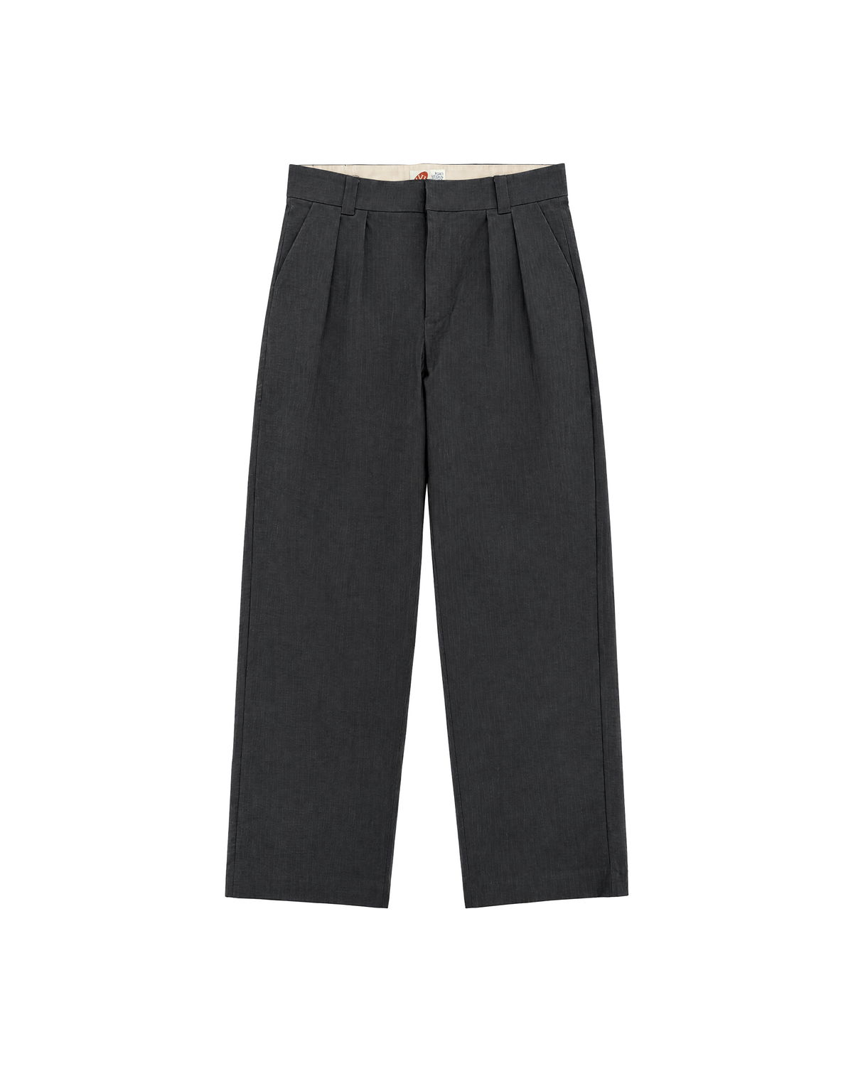 CHARCOAL TAILORED PANTS x WSG