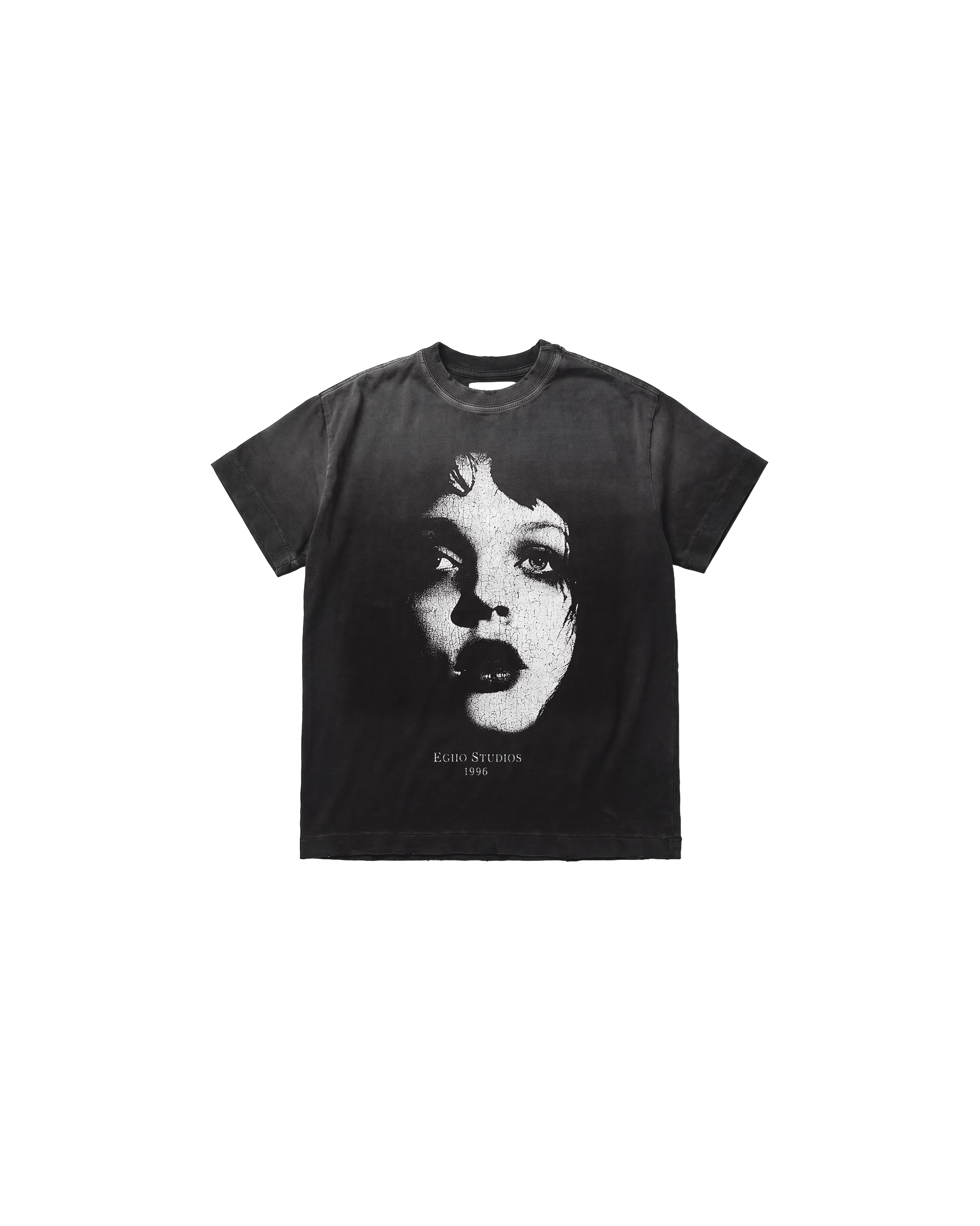 ELIZABETH REGULAR TEE - FADED BLACK