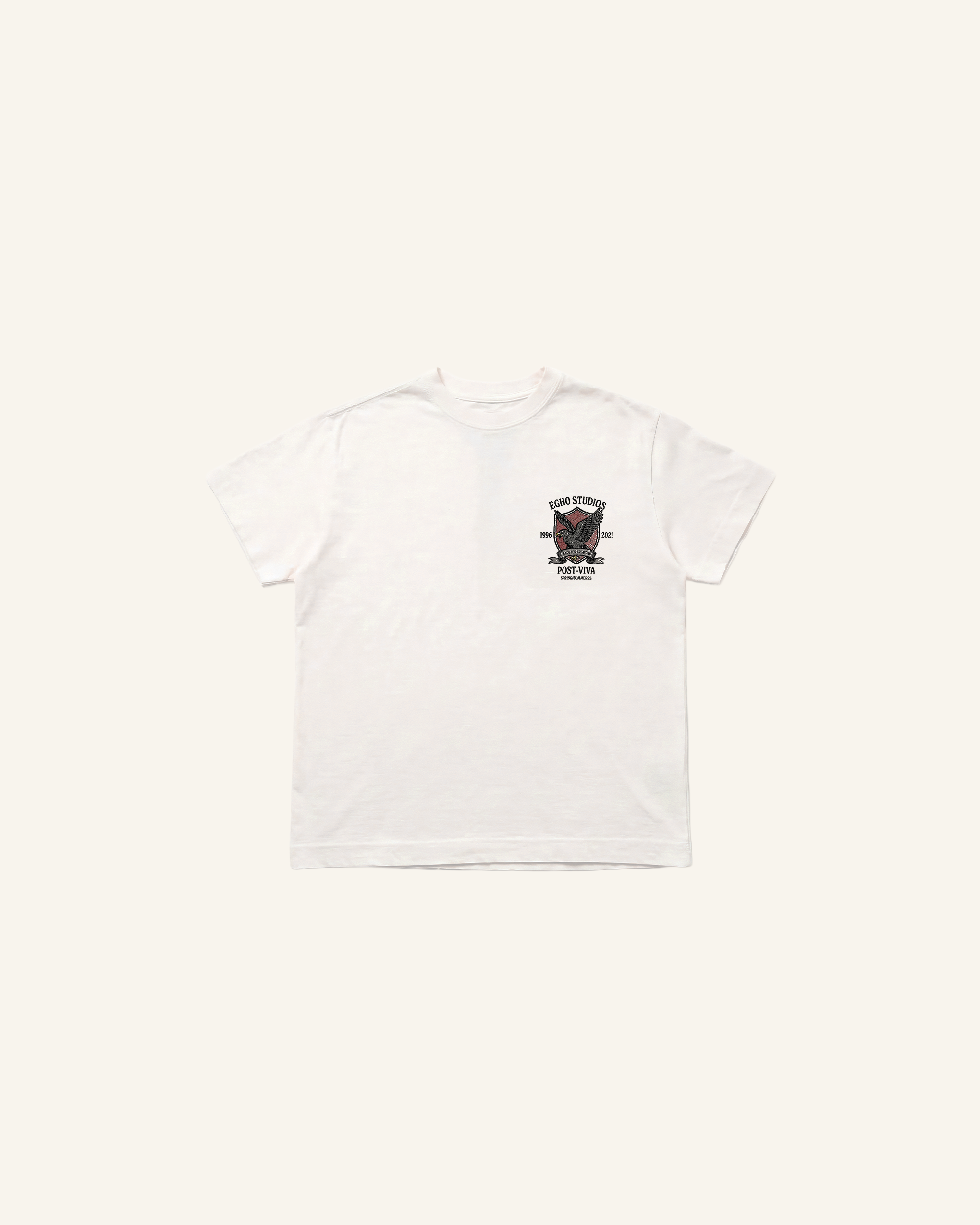 BLACK BIRD REGULAR TEE - OW