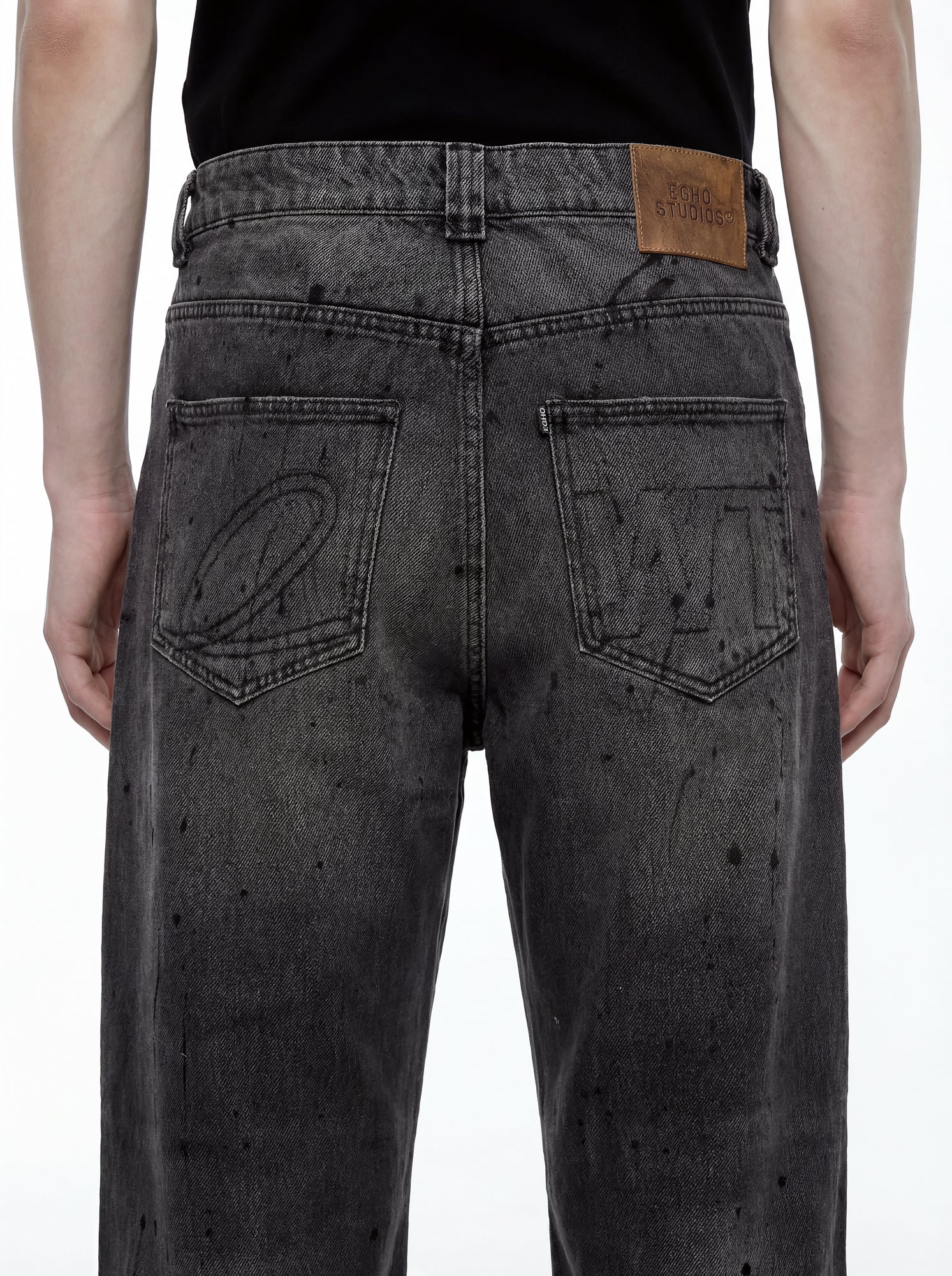 CALÇA INDUSTRY DENIM BLACK