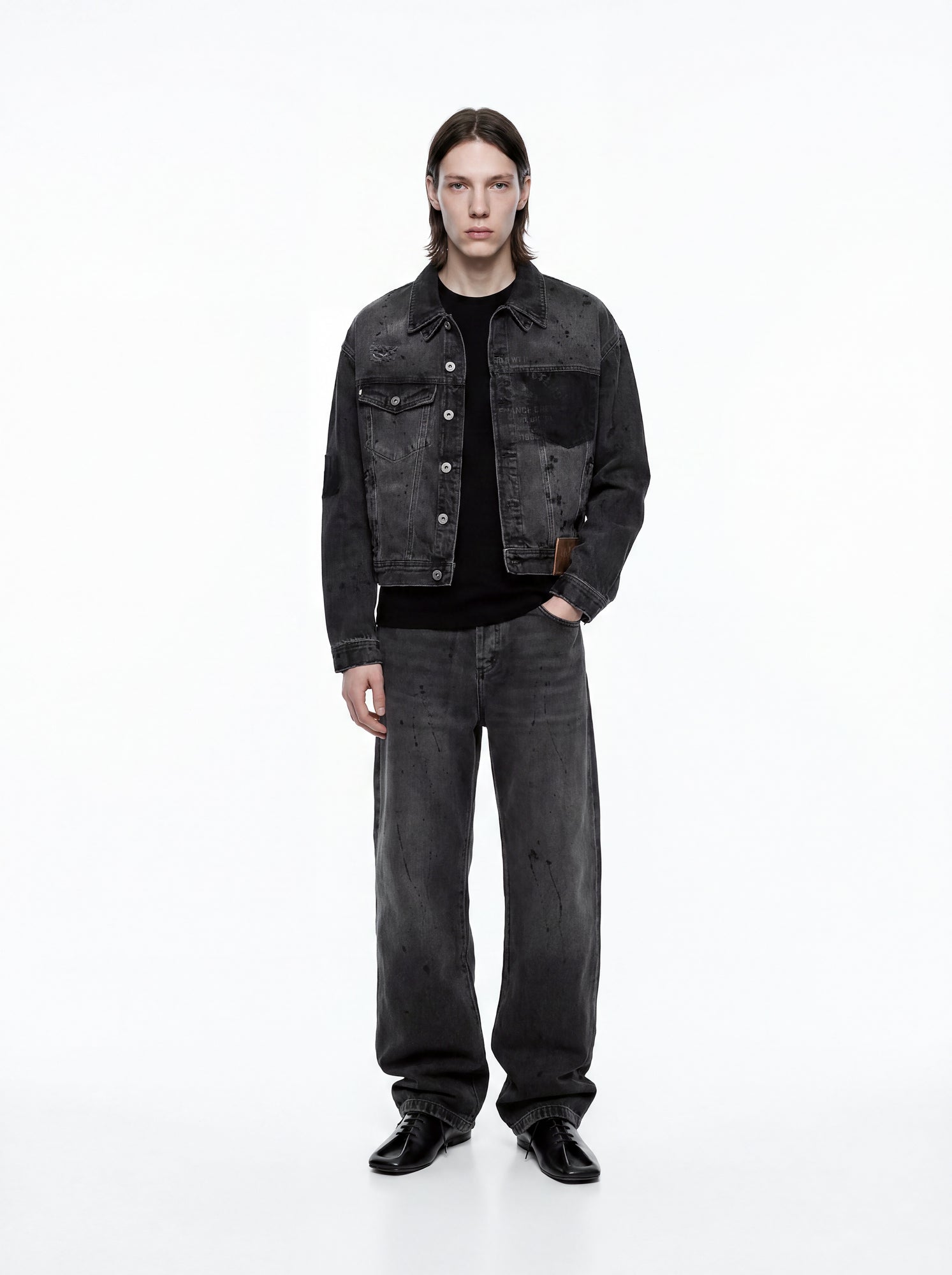 JAQUETA INDUSTRY DENIM BLACK