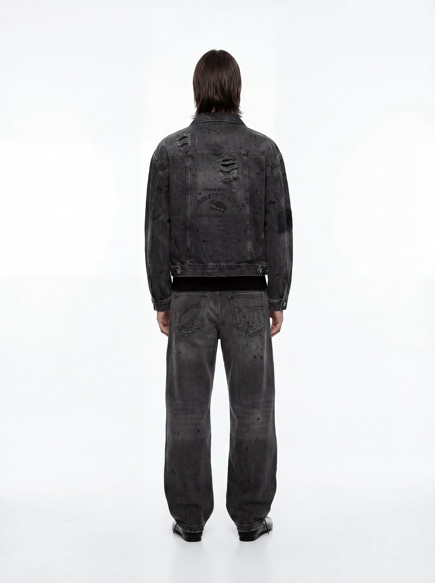 JAQUETA INDUSTRY DENIM BLACK