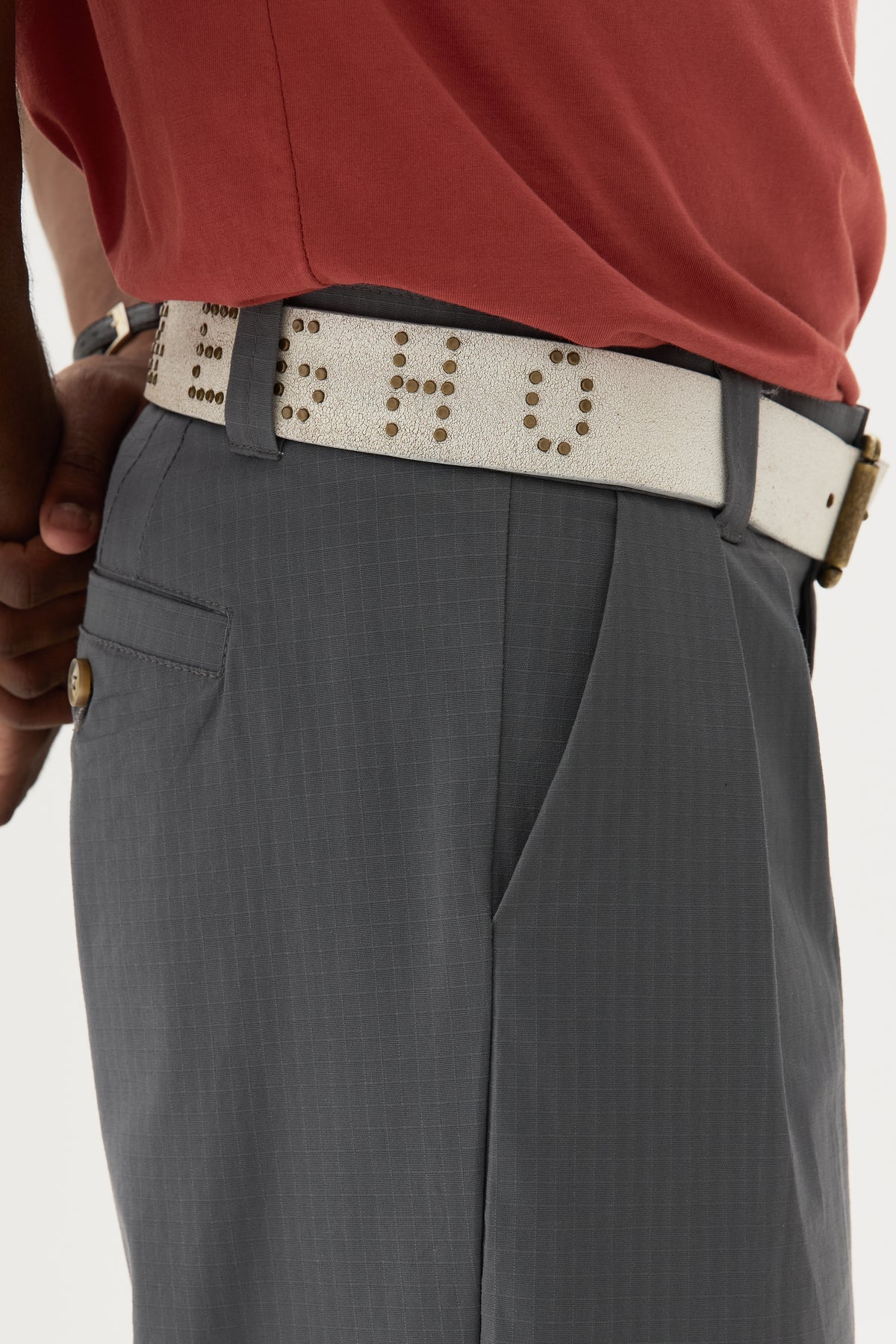SIGNATURE BELT - BONE x WSG