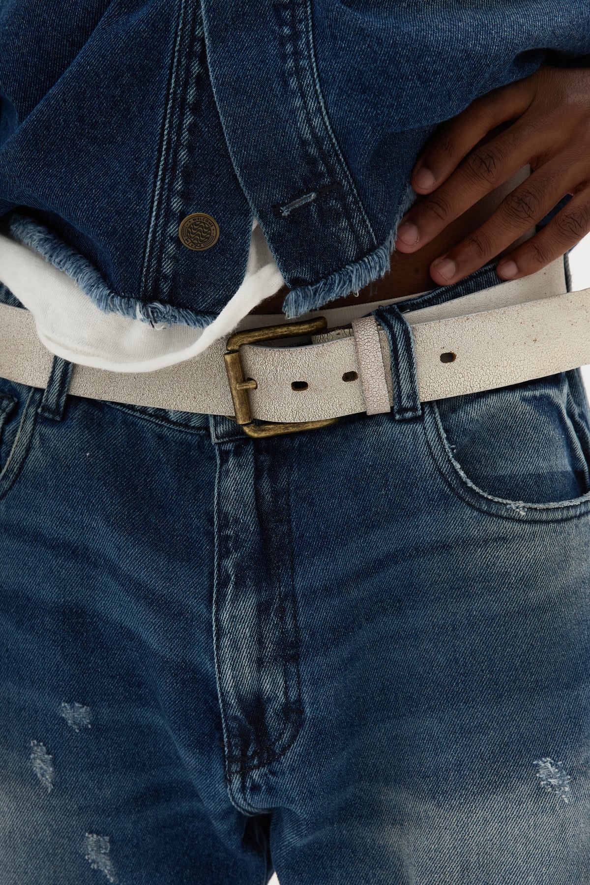 SIGNATURE BELT - BONE x WSG