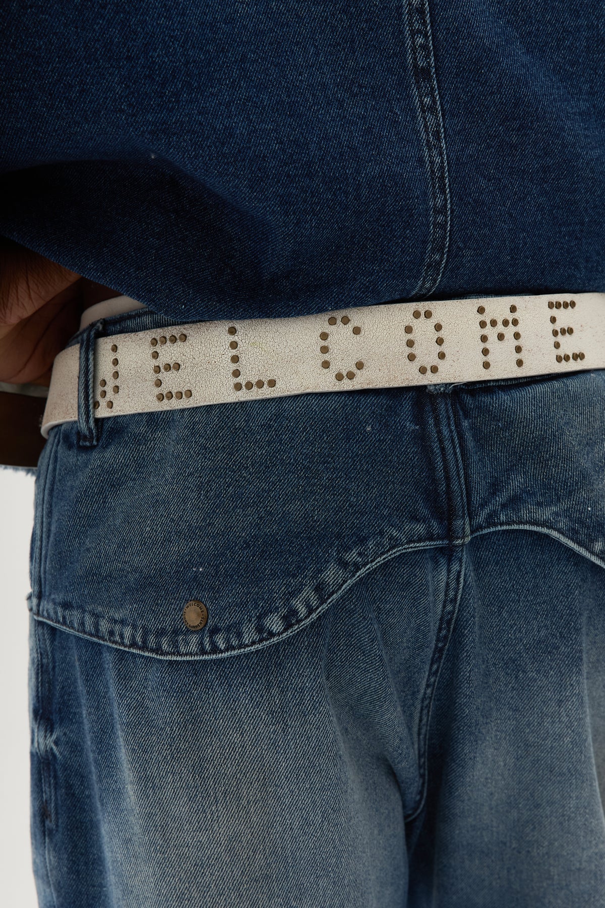 SIGNATURE BELT - BONE x WSG