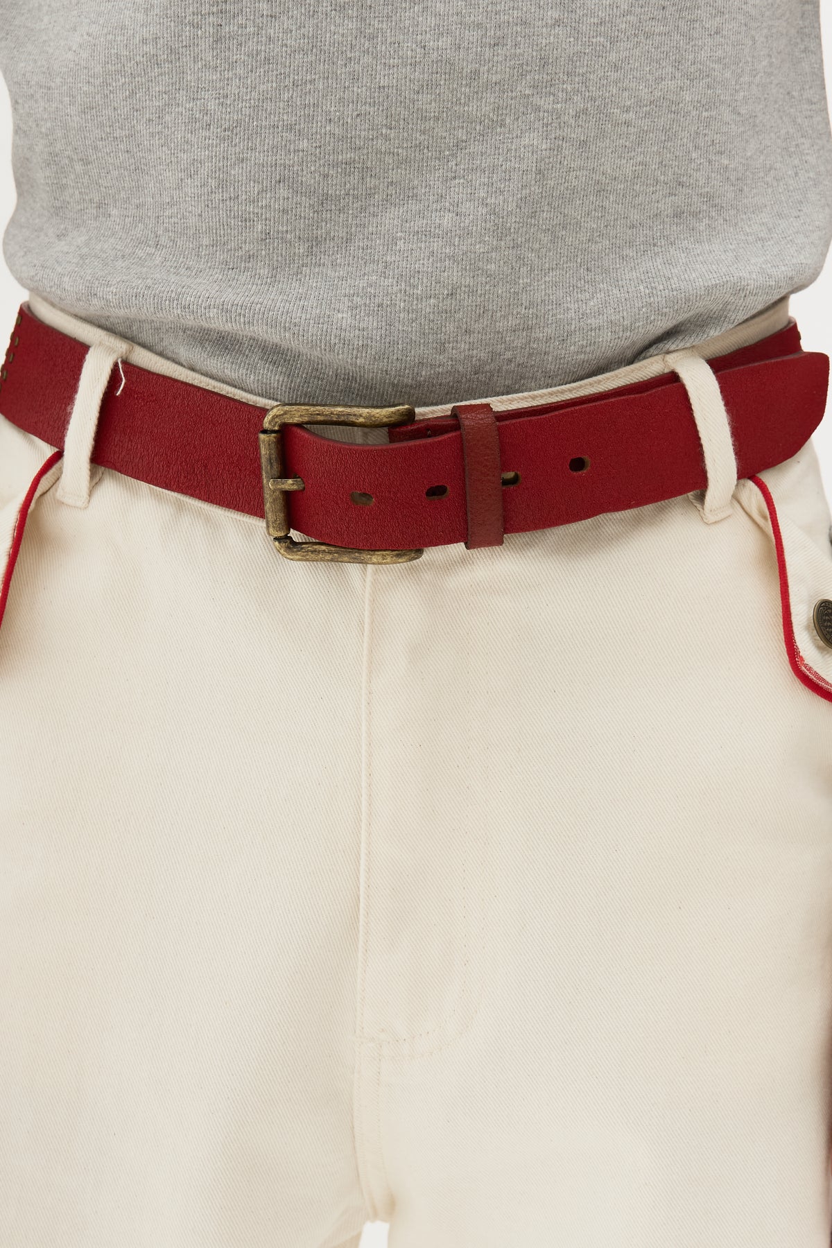 SIGNATURE BELT - RED x WSG