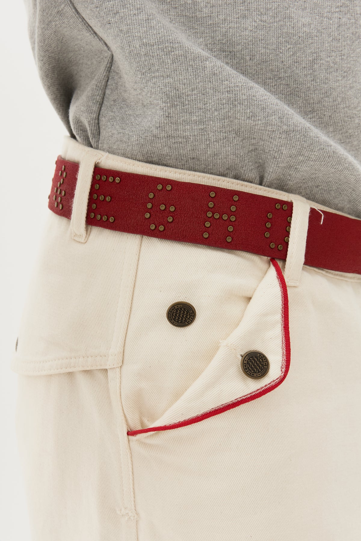 SIGNATURE BELT - RED x WSG