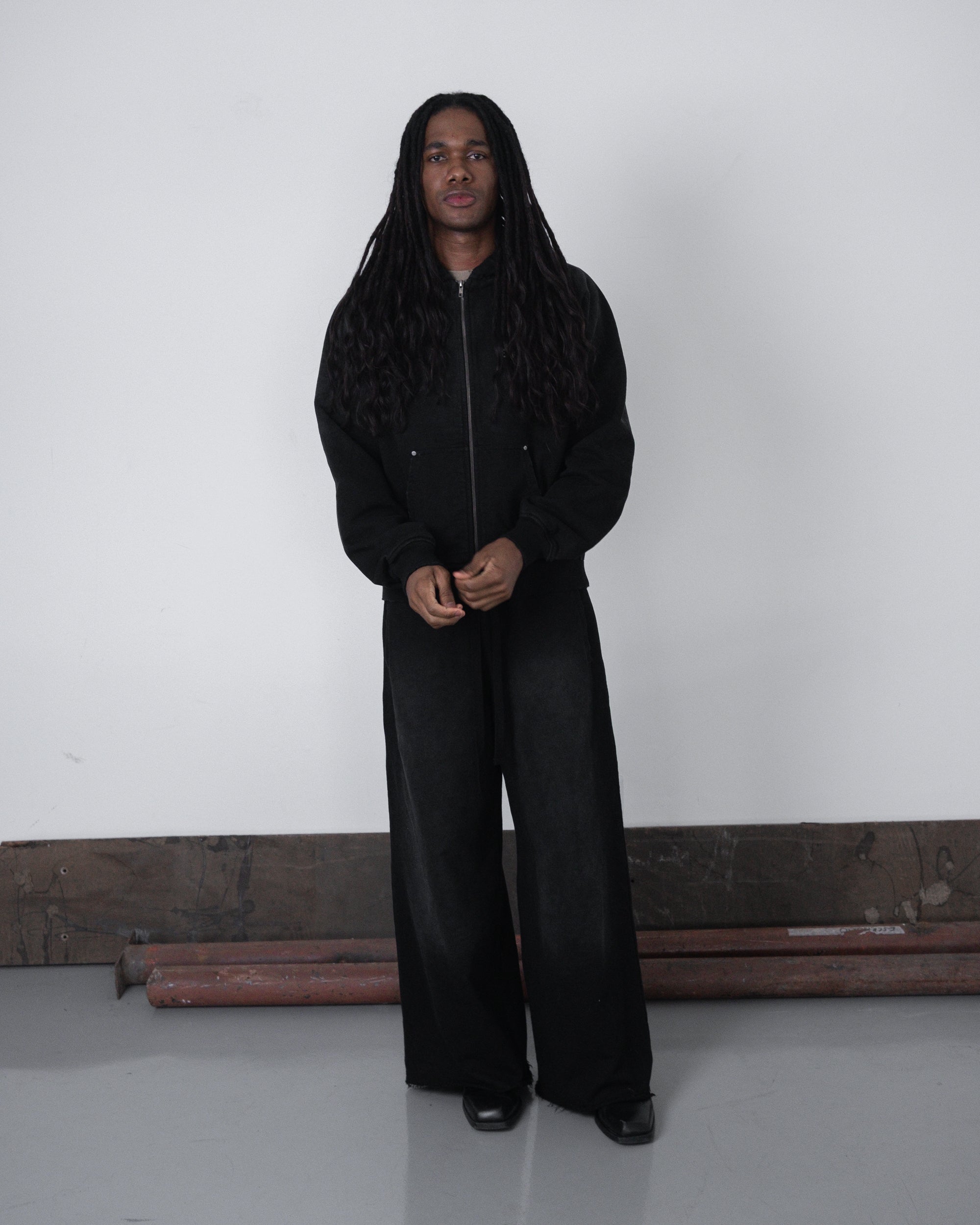 UNF LOOSE SWEATPANTS - BLACK (PRÉ-VENDA)
