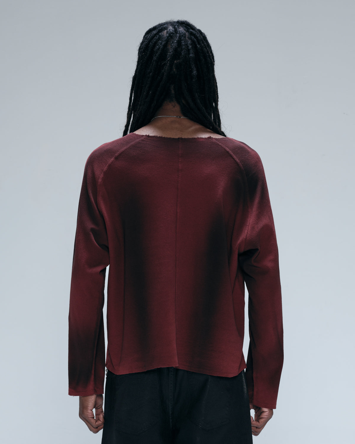 STENCIL LONGSLEEVE - BLOOD