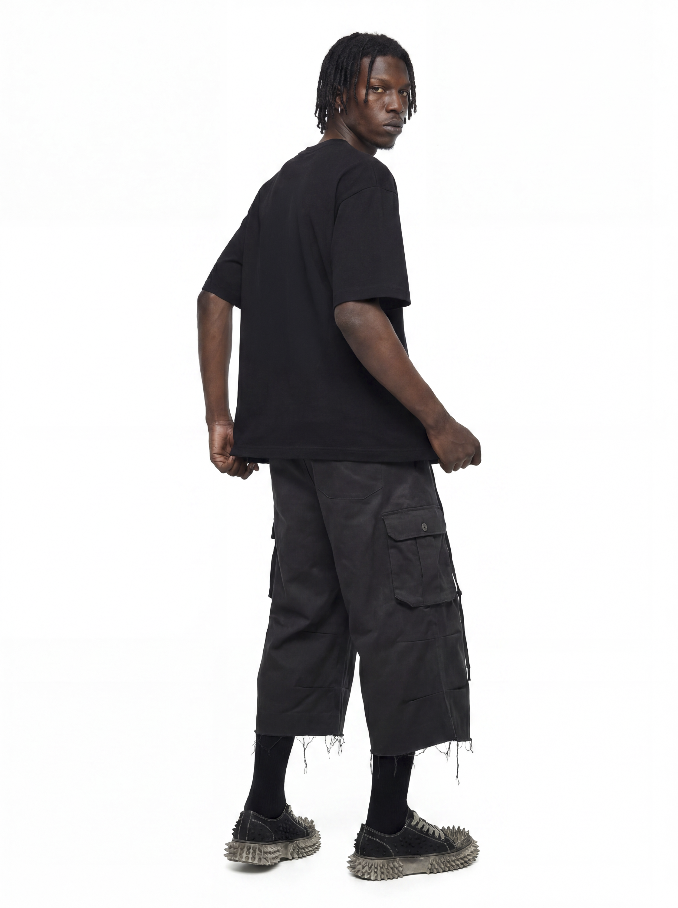CARGO SHORTS VULTURE BLACK
