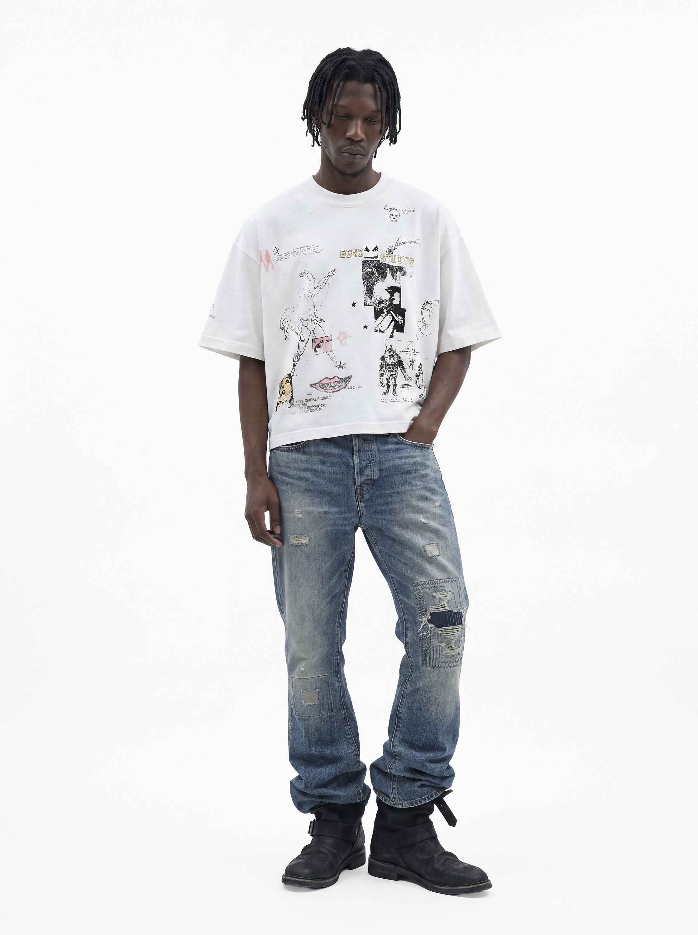 ZINE OVERBOXY HEAVY TEE - OW – EGHO®