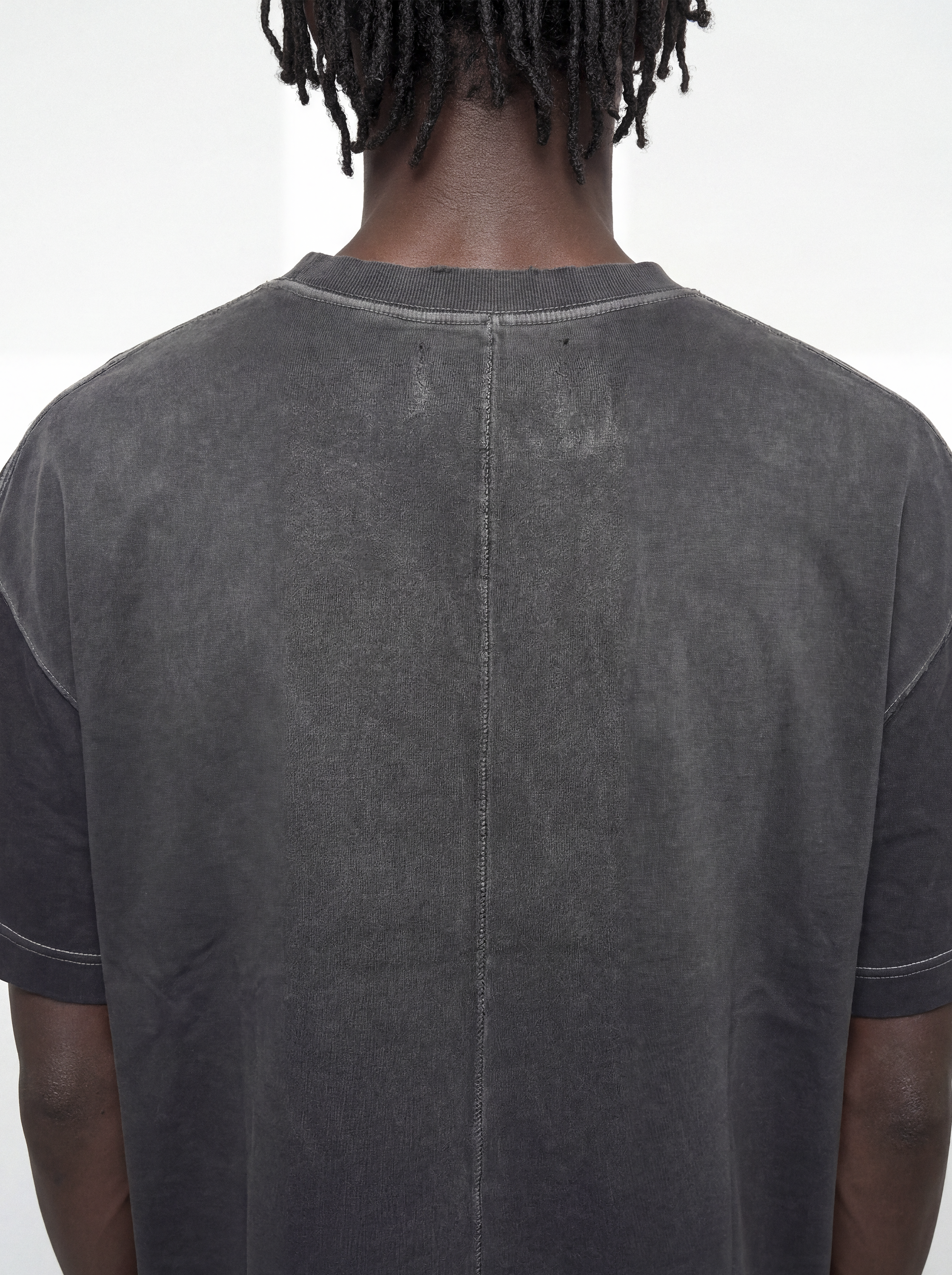 DOGTOWN BOXY TEE - FADED BLACK