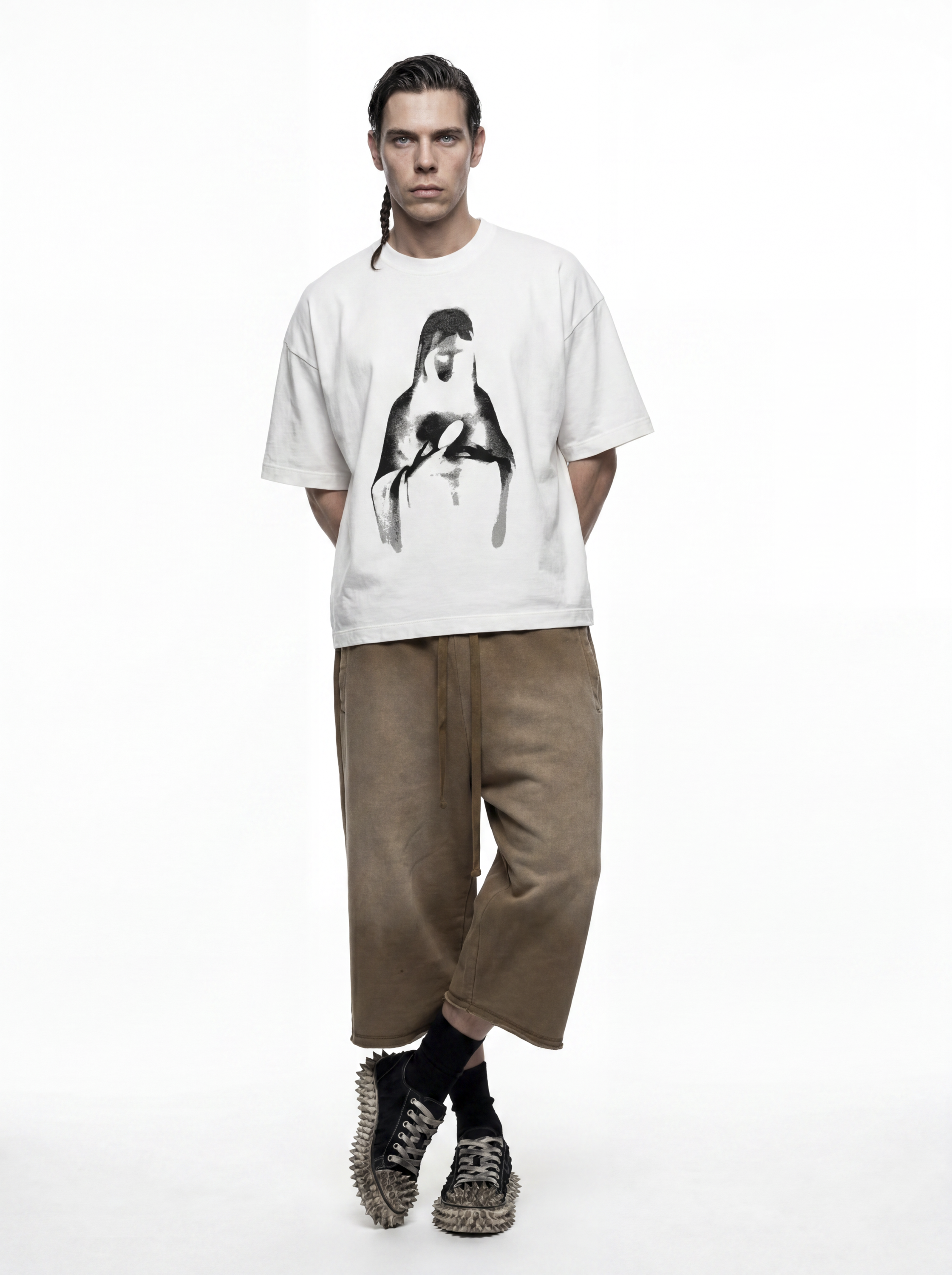 SANTA BOXY TEE - OW