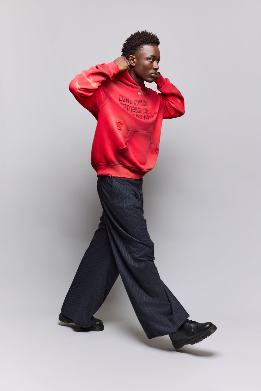 GRIND HOODIE RED