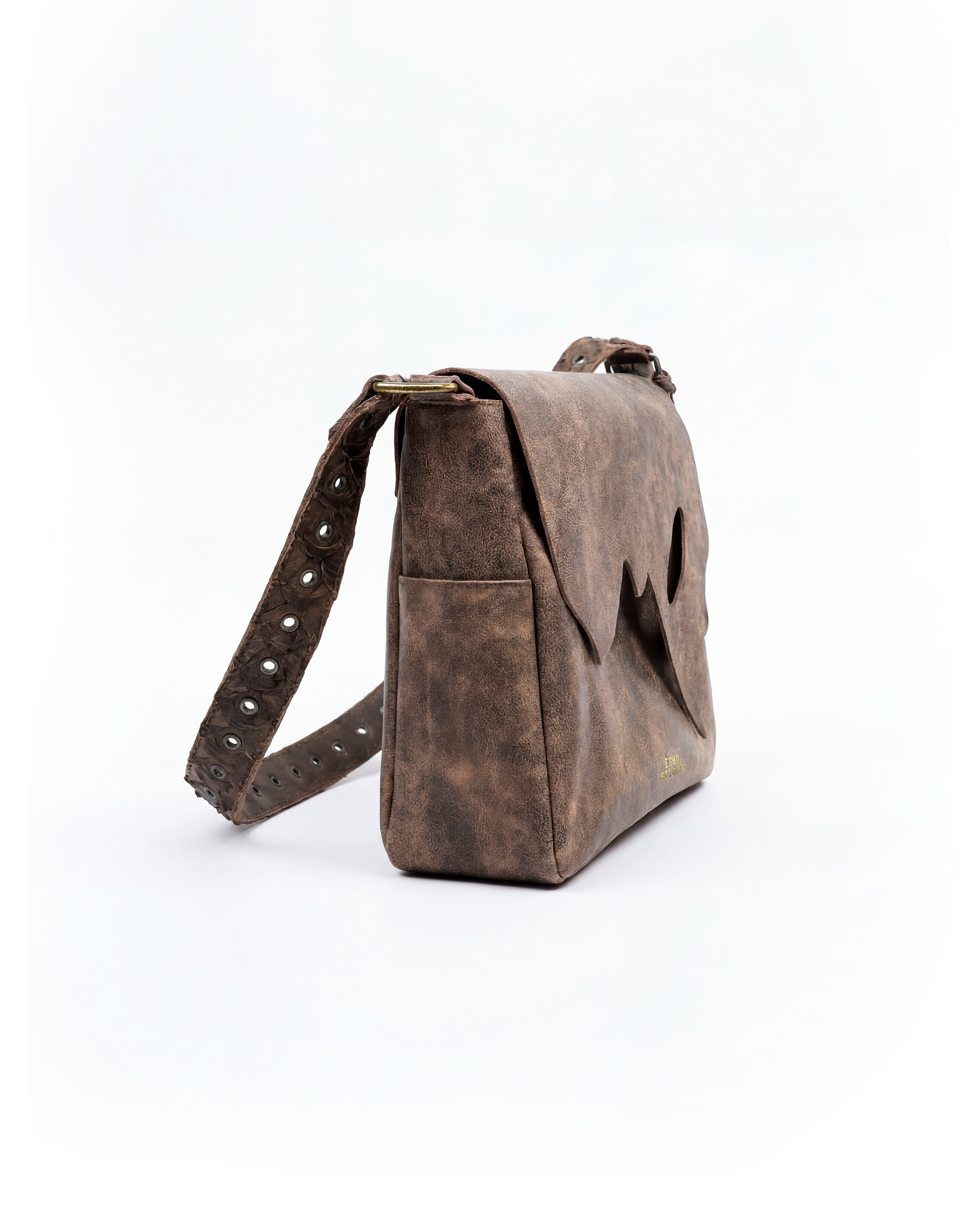 L'OBSCUR LEATHER BAG - TOBACCO