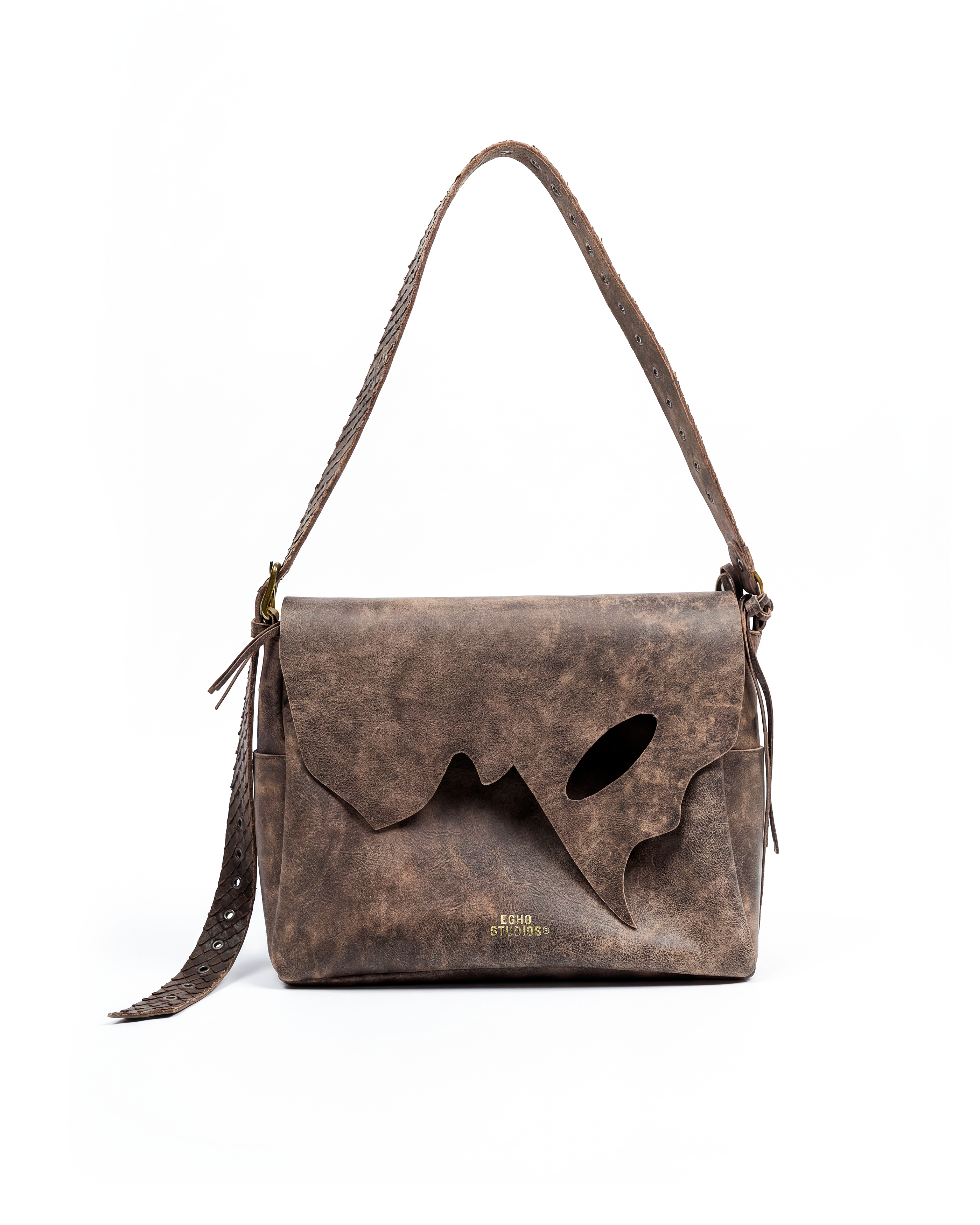 L'OBSCUR LEATHER BAG - TOBACCO (PRÉ-VENDA)