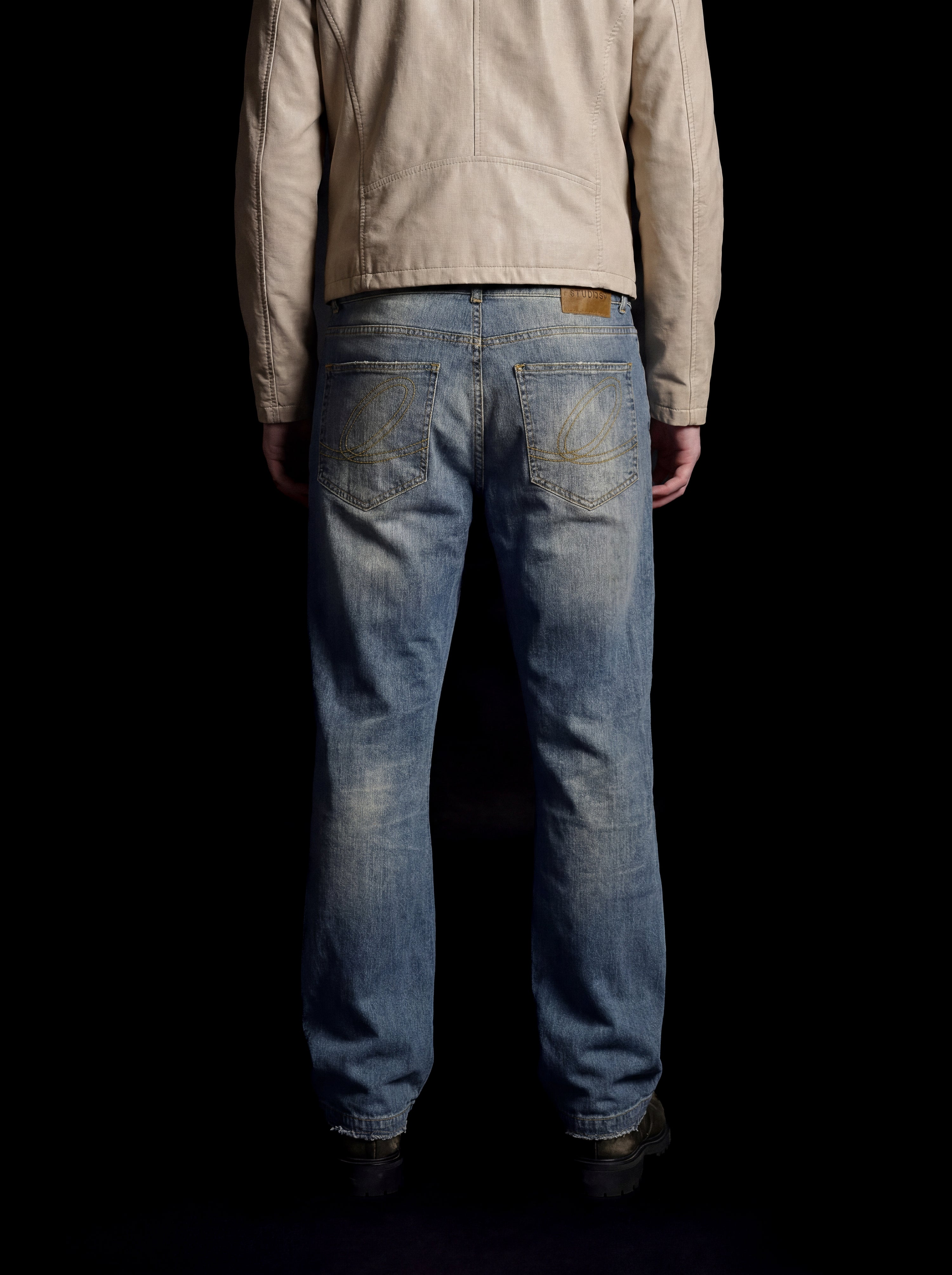 BOOTCUT DENIM PATCH STITCH