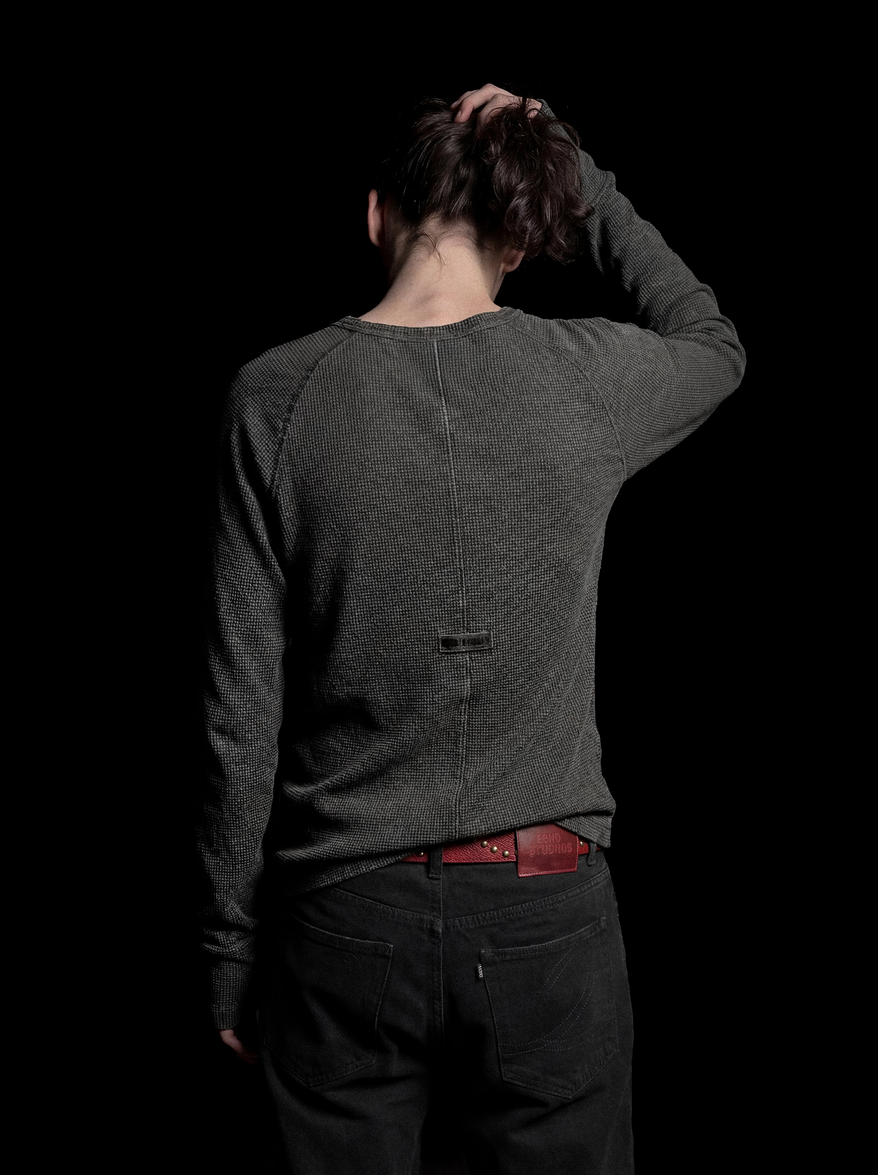 WAFFLE HENLEY - GREY
