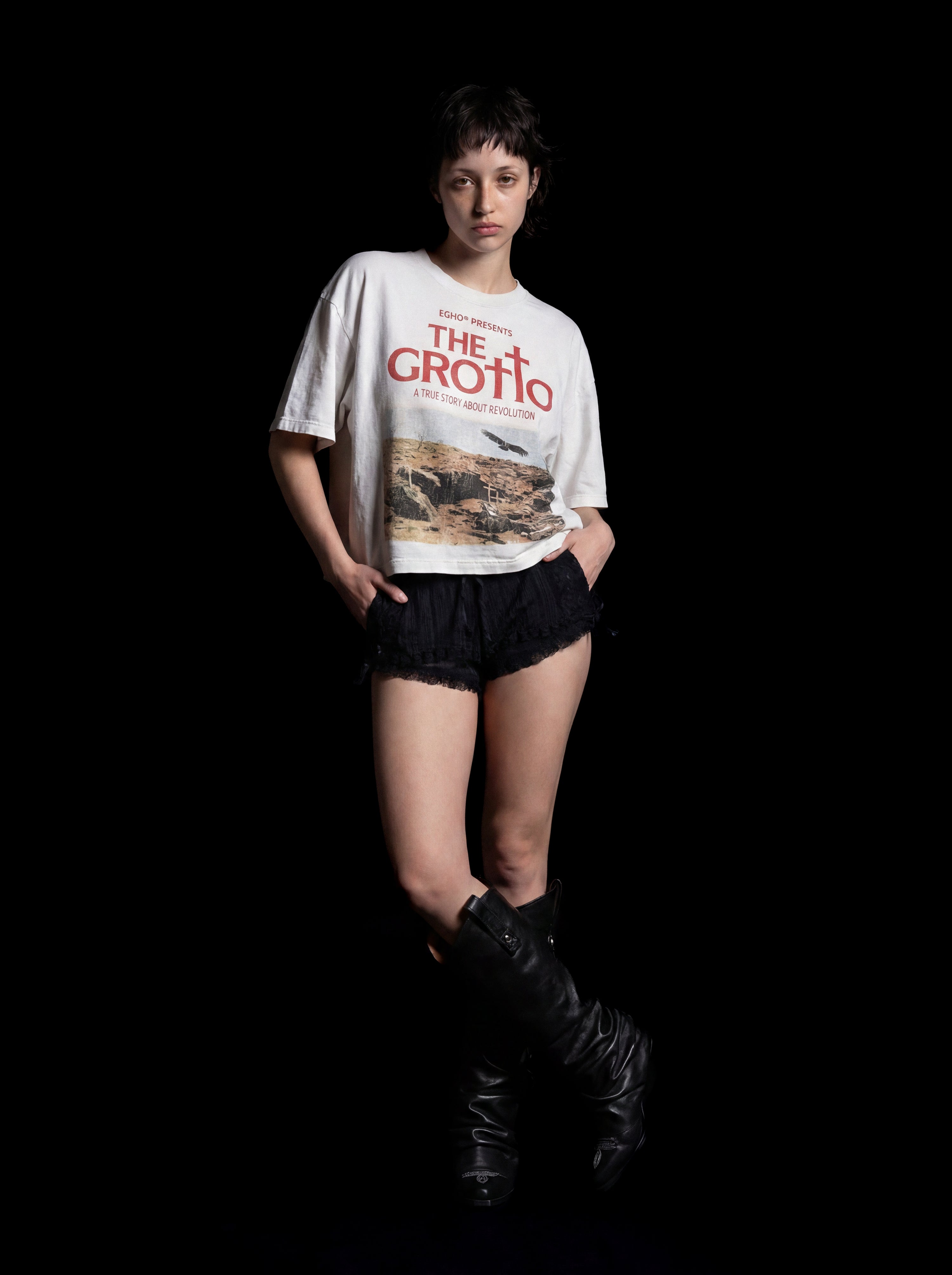 THE GROTTO BOXY TEE