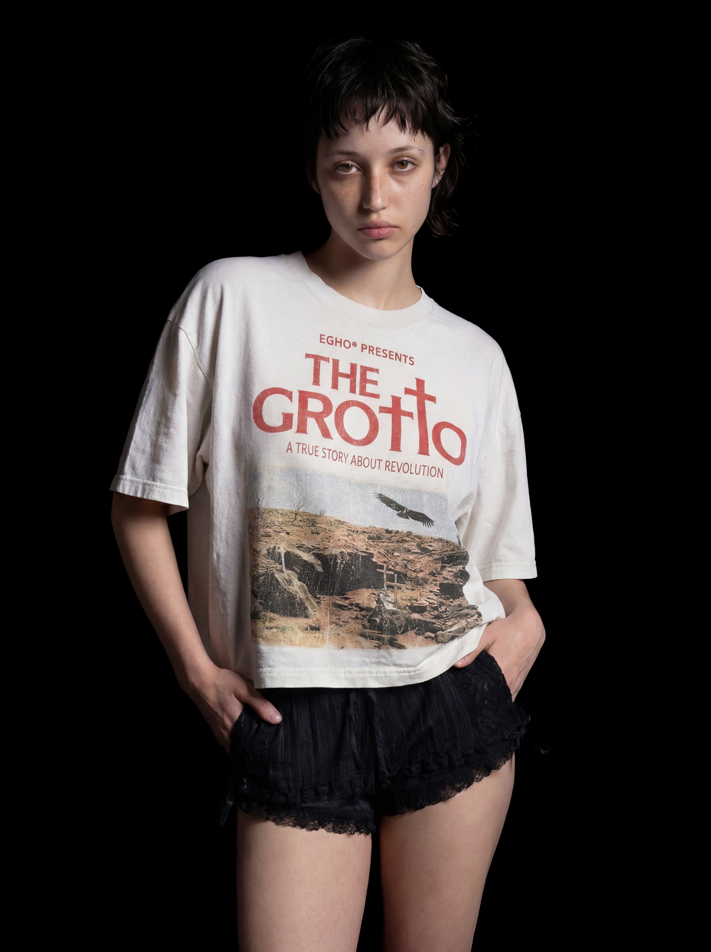 THE GROTTO BOXY TEE