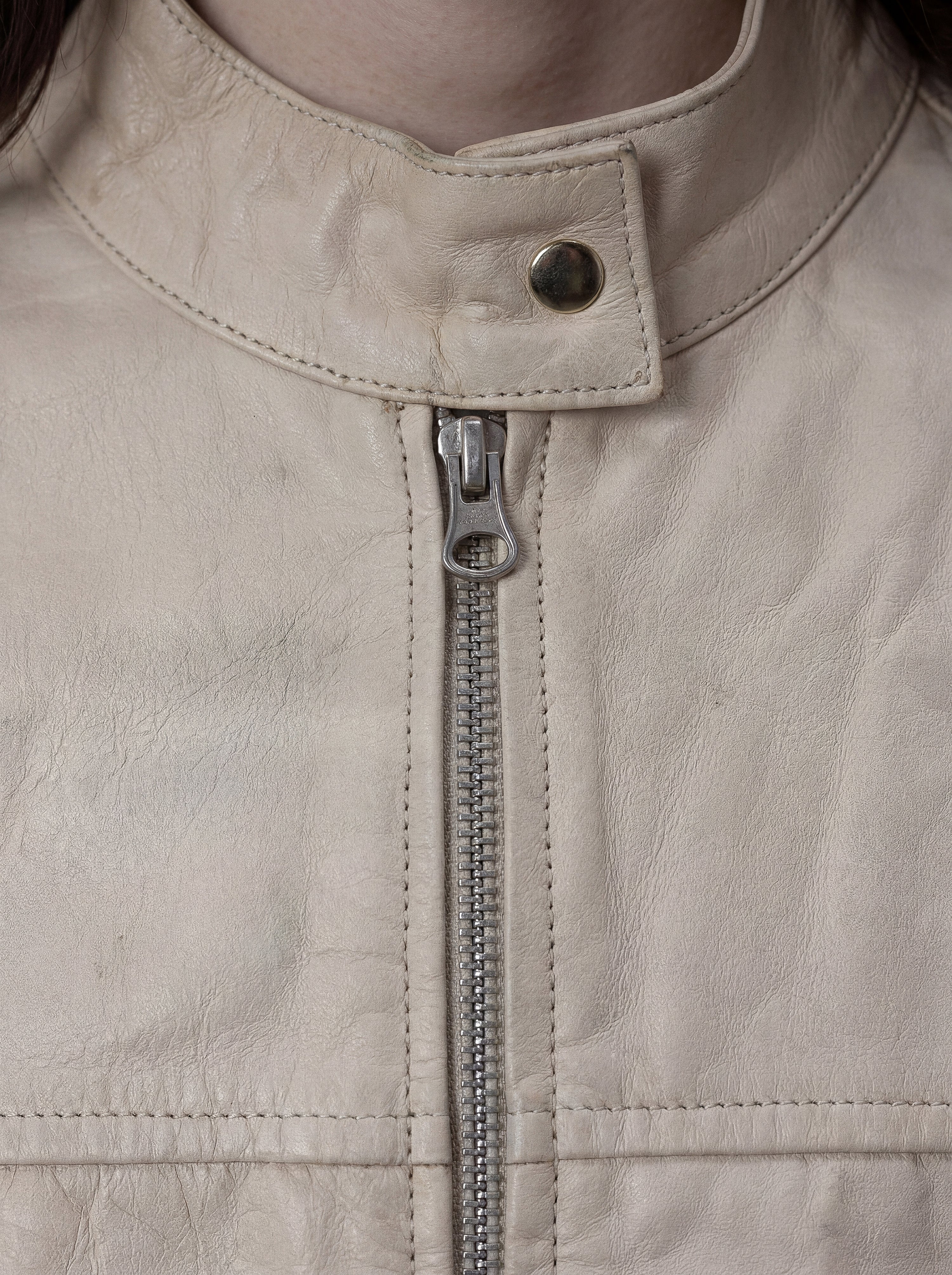 BANDITO GOATSKIN JACKET - BONE (pre-order)