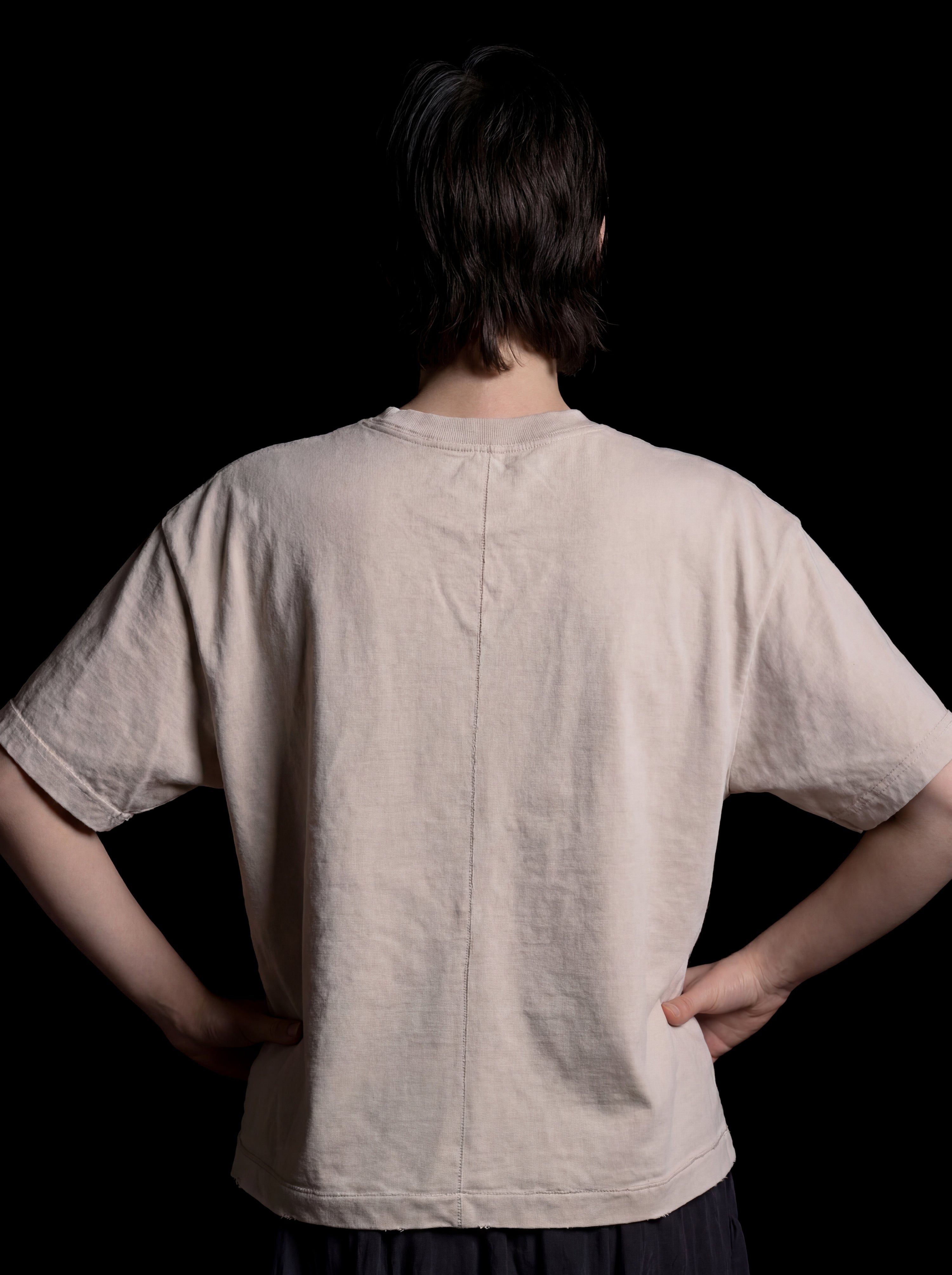 BLK HORSES BOXY TEE