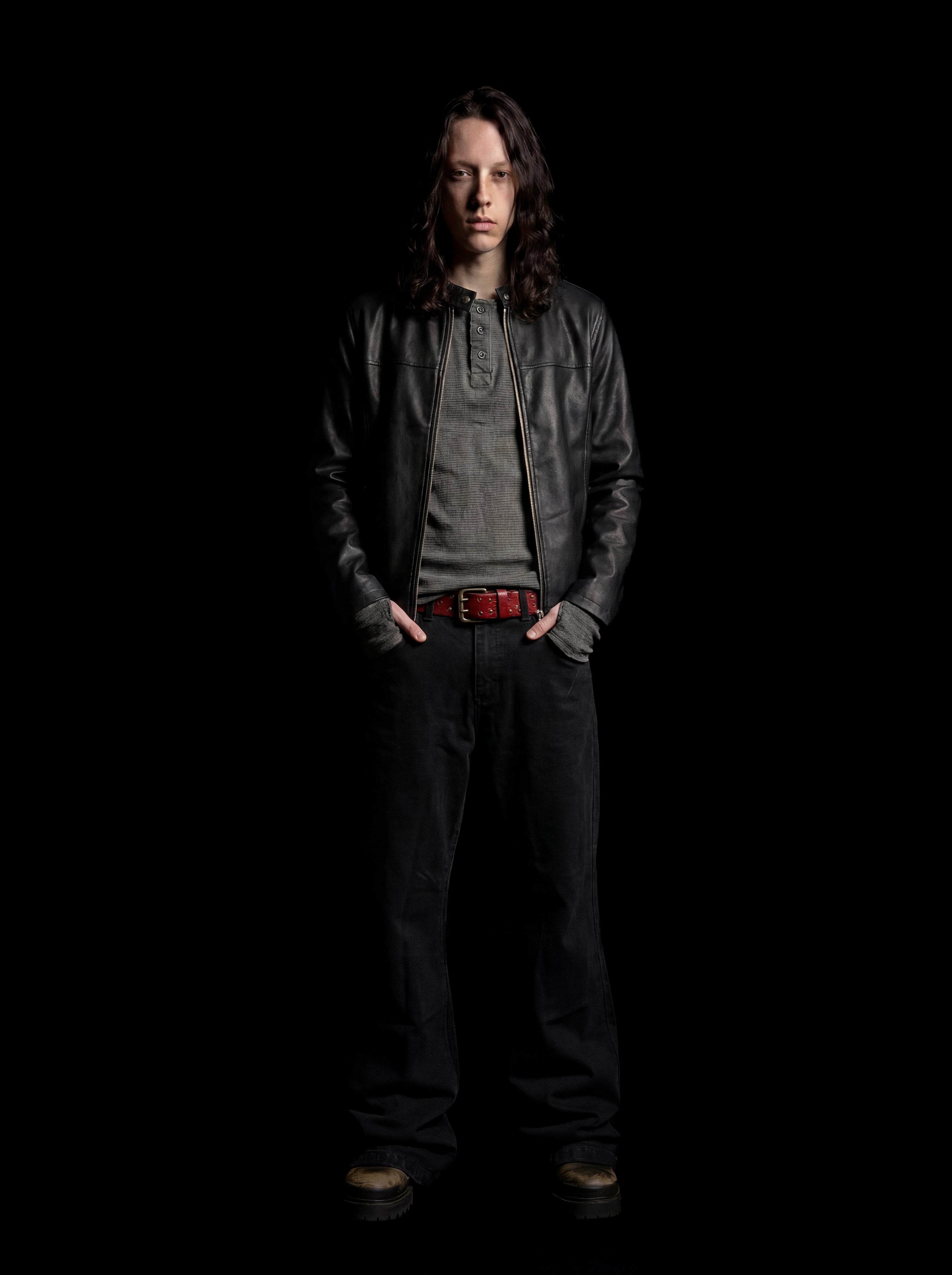 BANDITO LEATHER JACKET - BLACK (pre-order)
