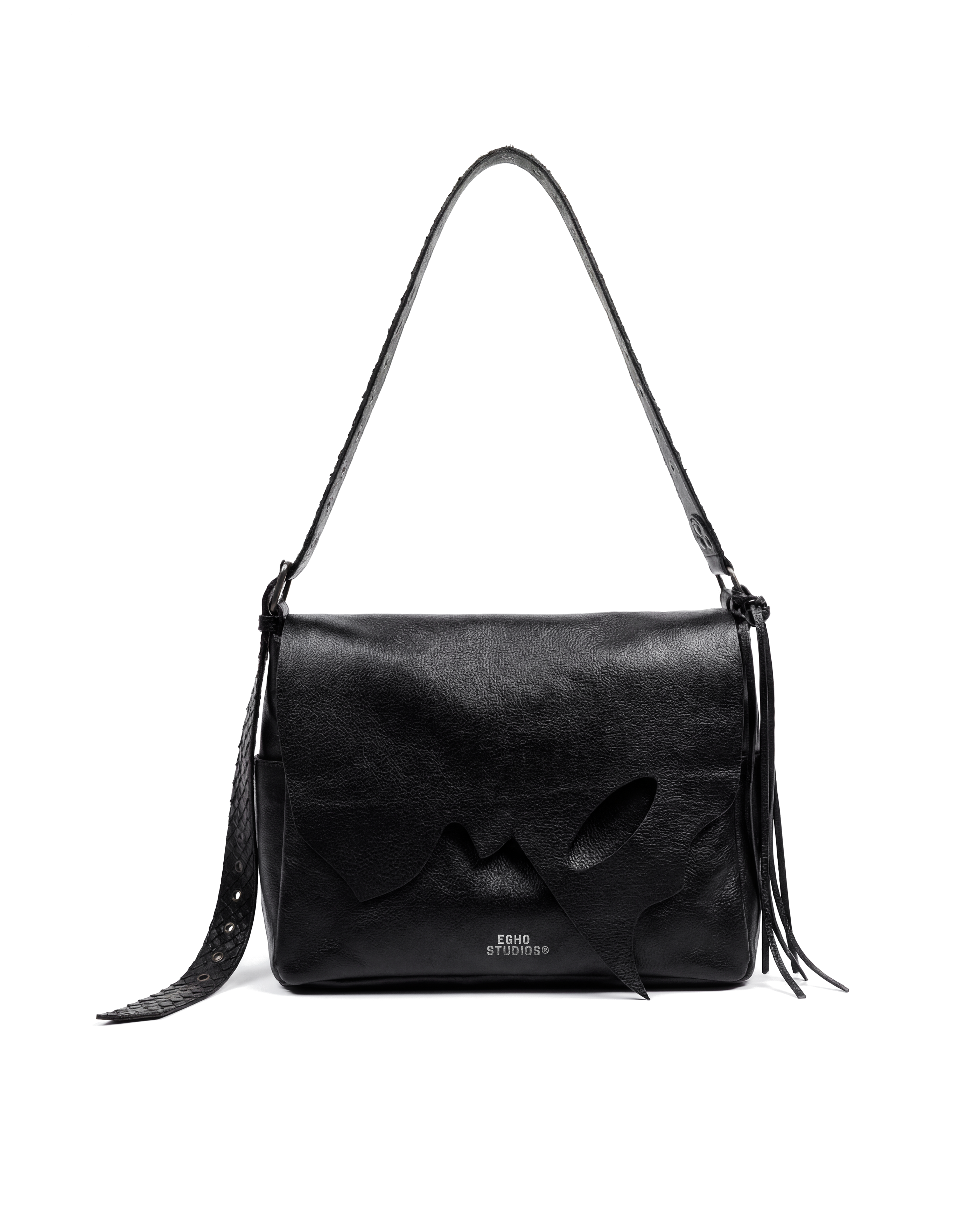 L'OBSCUR LEATHER BAG - BLACK (PRÉ-VENDA)