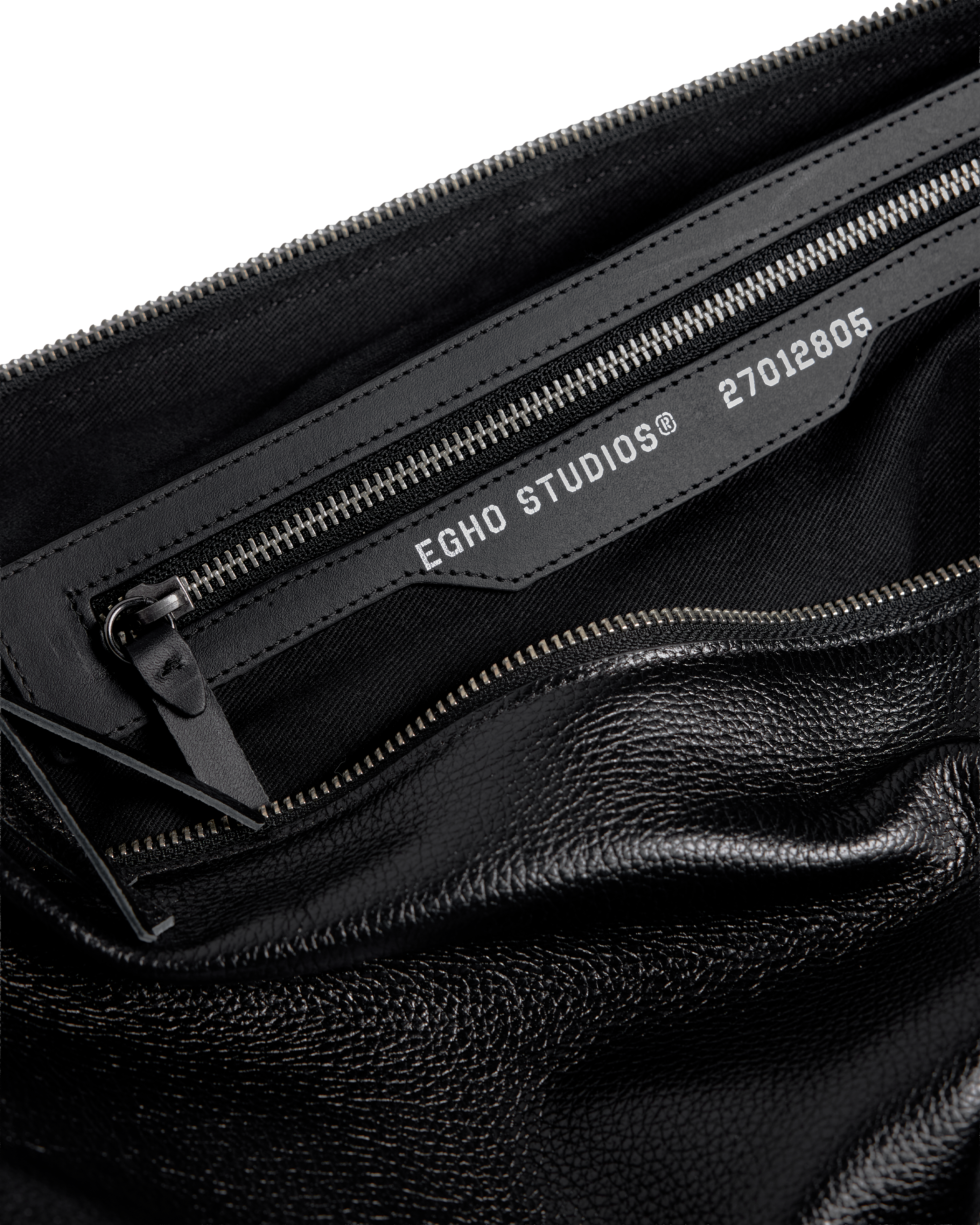 L'OBSCUR LEATHER BAG - BLACK (PRÉ-VENDA)