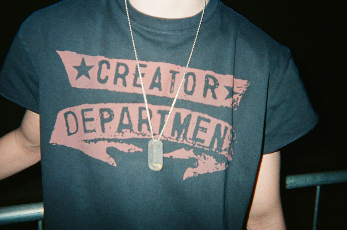 MUSCLE TEE CREATOR DEPARTMENT - BLACK