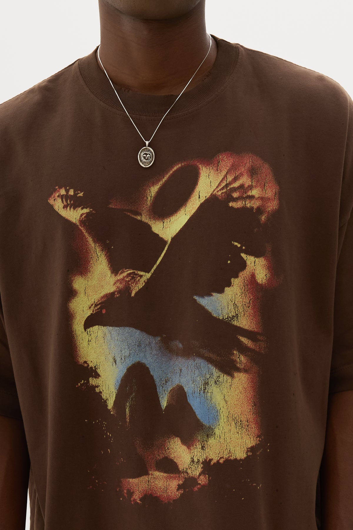 RAVEN STONED BOXY TEE x WSG