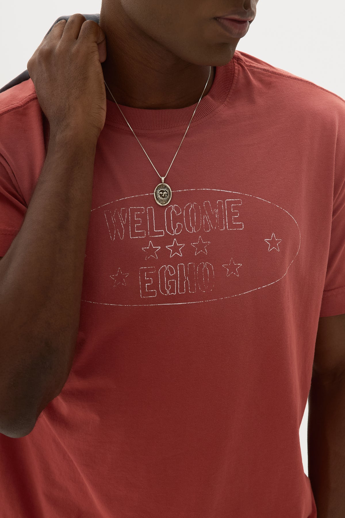 RED EMBLEM REGULAR TEE x WSG