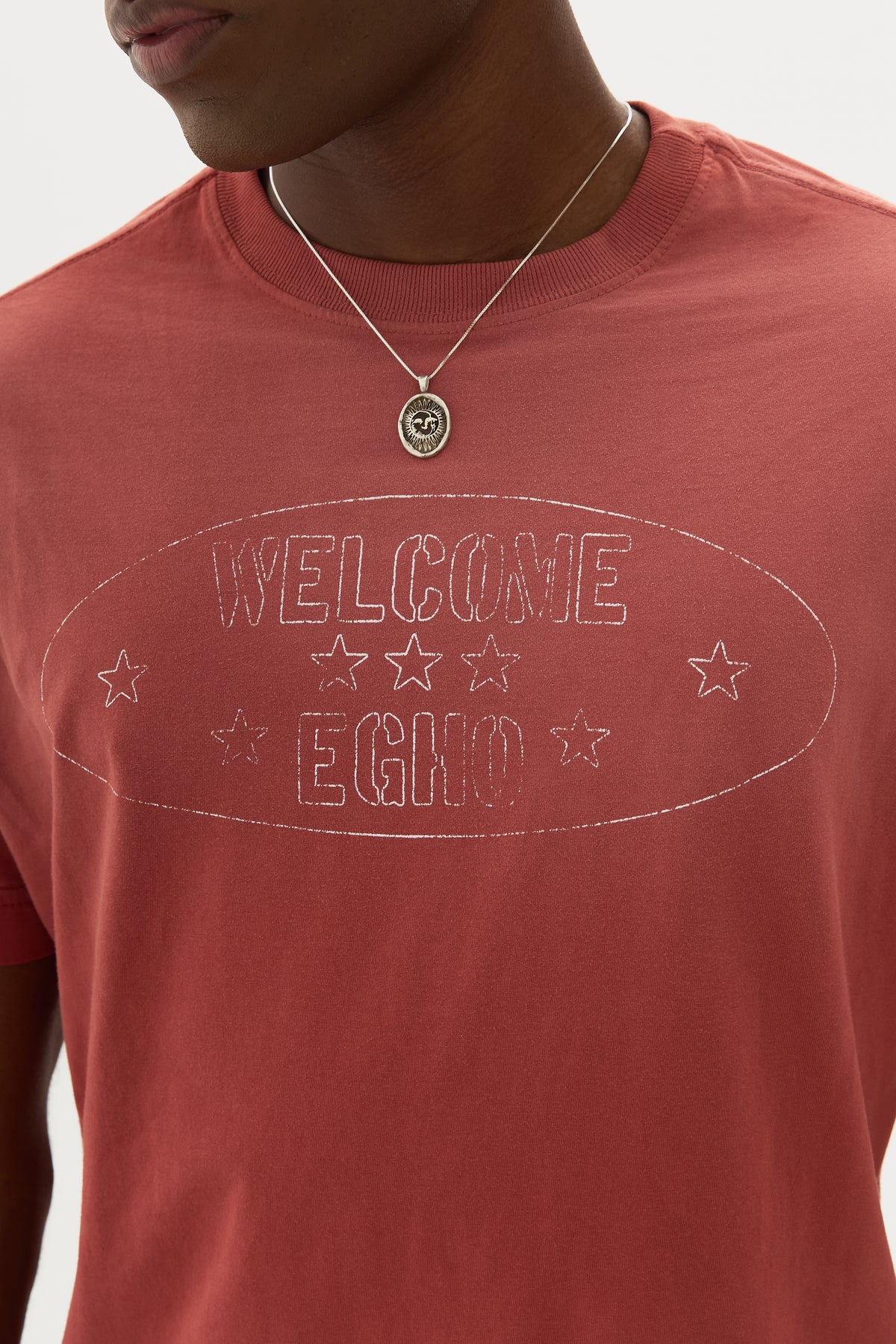 RED EMBLEM REGULAR TEE x WSG