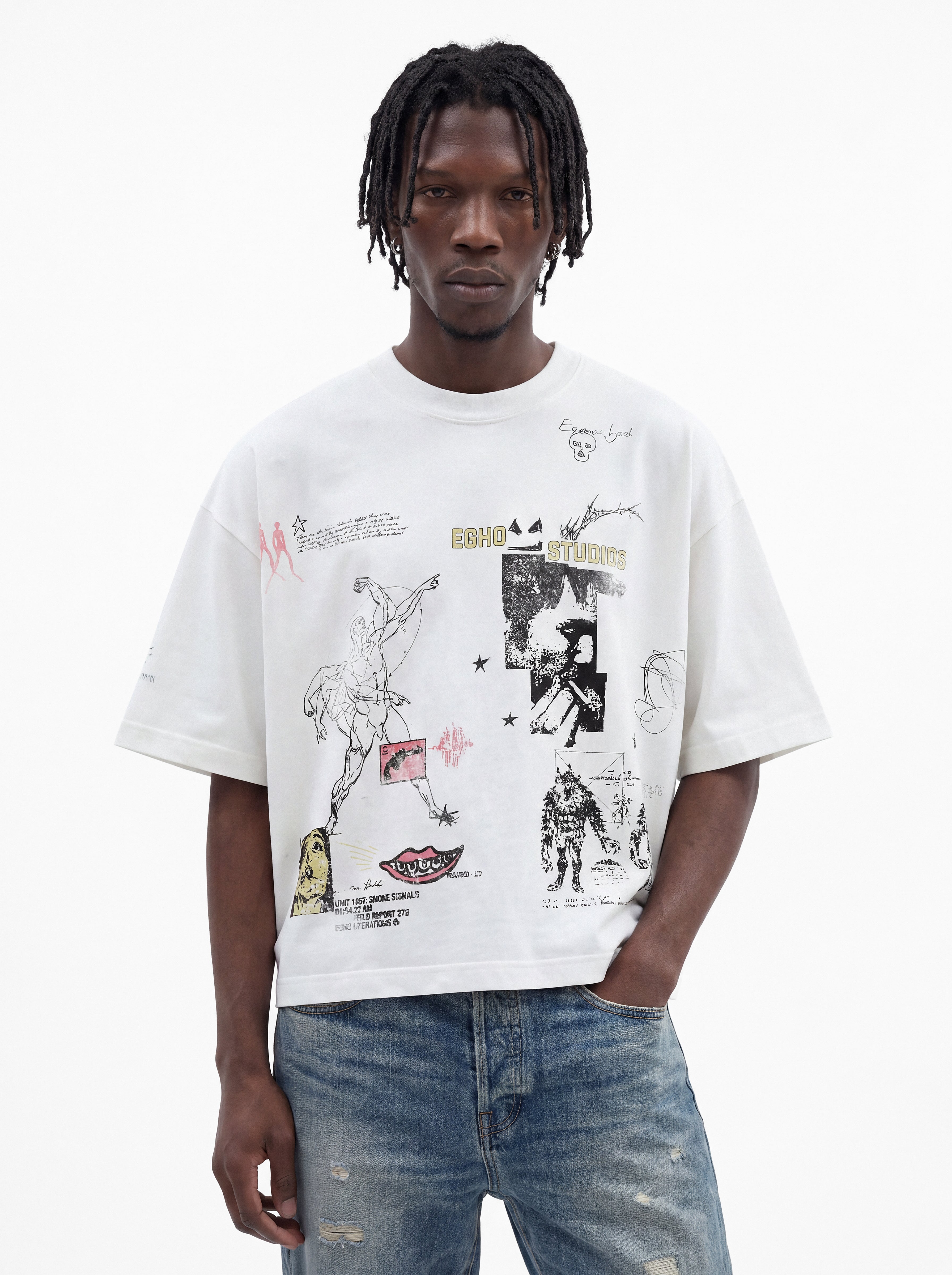 oh!X   1989  8冊 ZINE OVERBOXY HEAVY TEE - OW – EGHO®